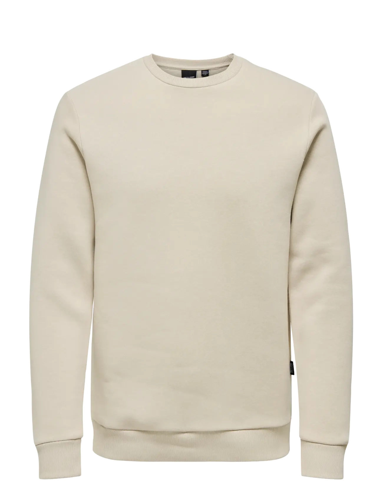 ONLY & SONS Onsceres Crew Neck Noos Beige - XXL - Herren