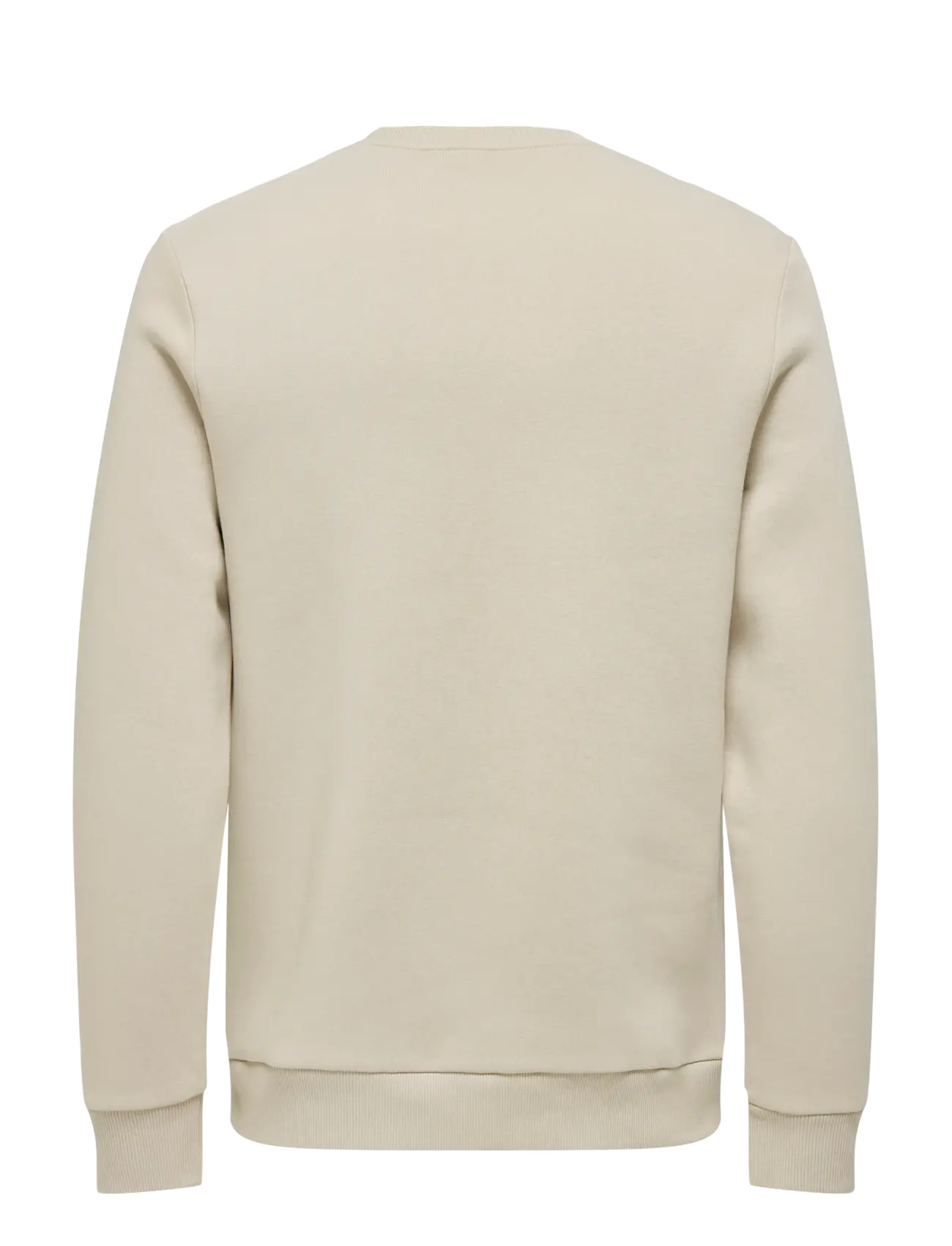 ONLY & SONS - ONSCERES CREW NECK NOOS - collegepaidat - silver lining - 2