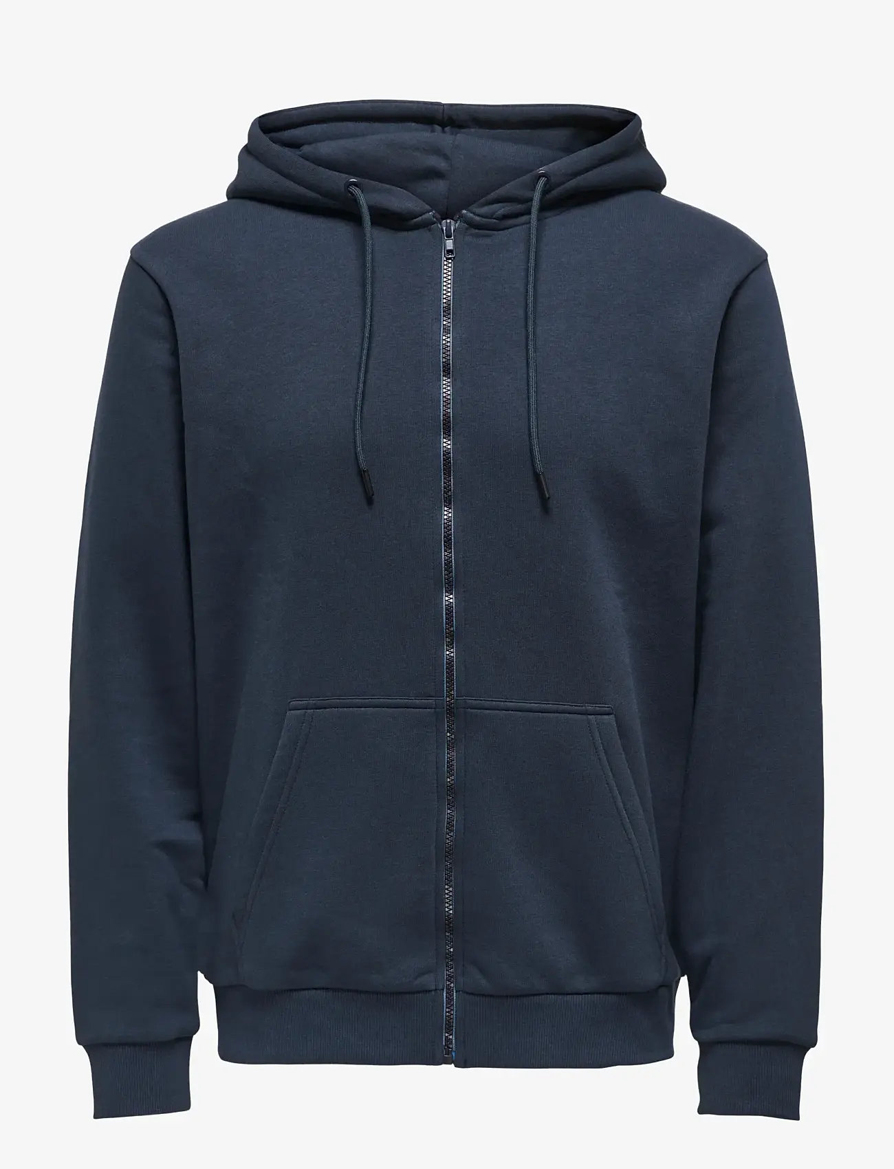 ONLY & SONS - ONSCERES ZIP THR. HOODIE SWEAT NOOS - kapuzenpullover - blue nights - 1