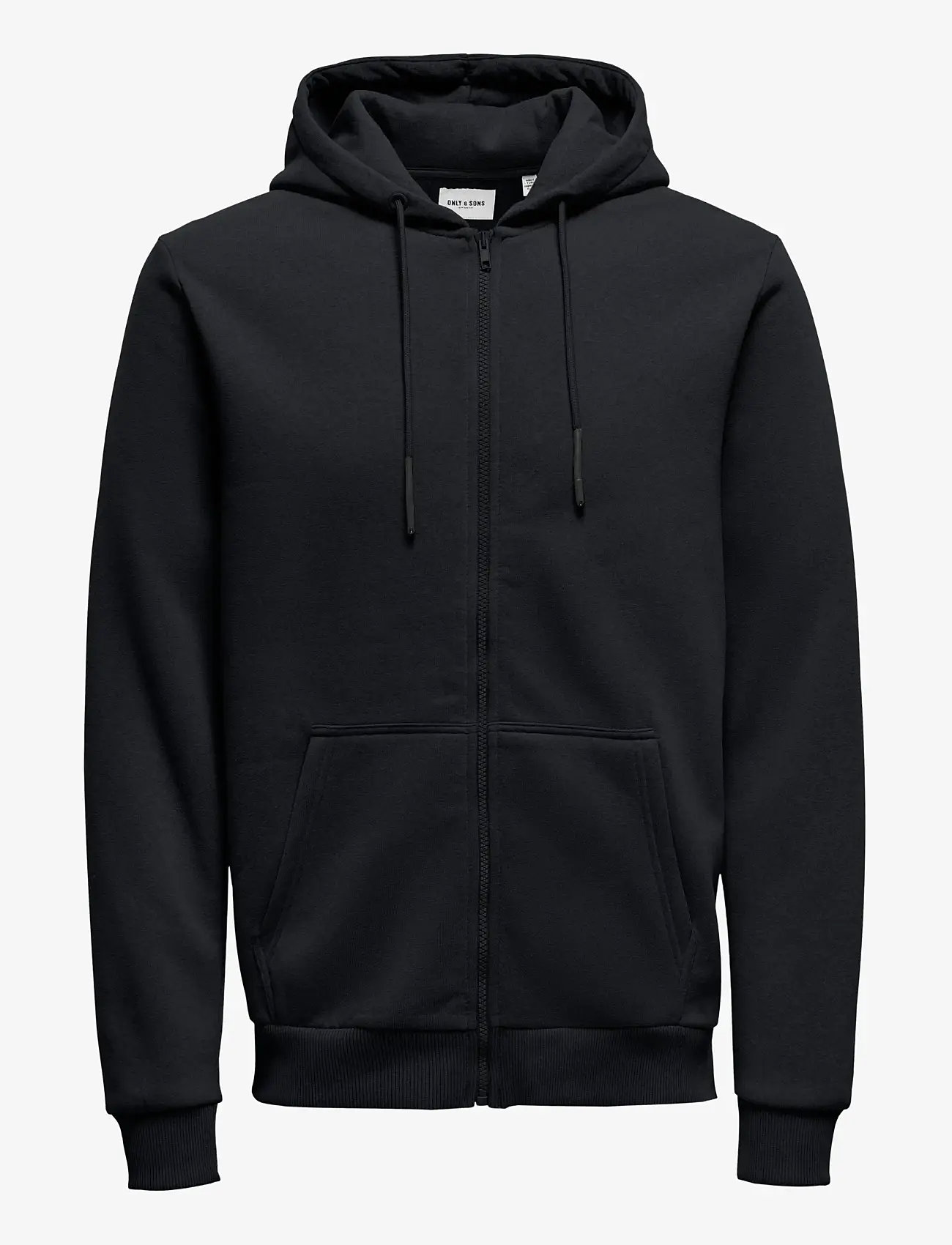 ONLY & SONS - ONSCERES ZIP THR. HOODIE SWEAT NOOS - hættetrøjer - dark navy - 1
