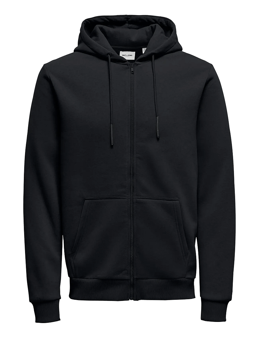 ONLY & SONS - ONSCERES ZIP THR. HOODIE SWEAT NOOS - sweats à capuche - dark navy - 1