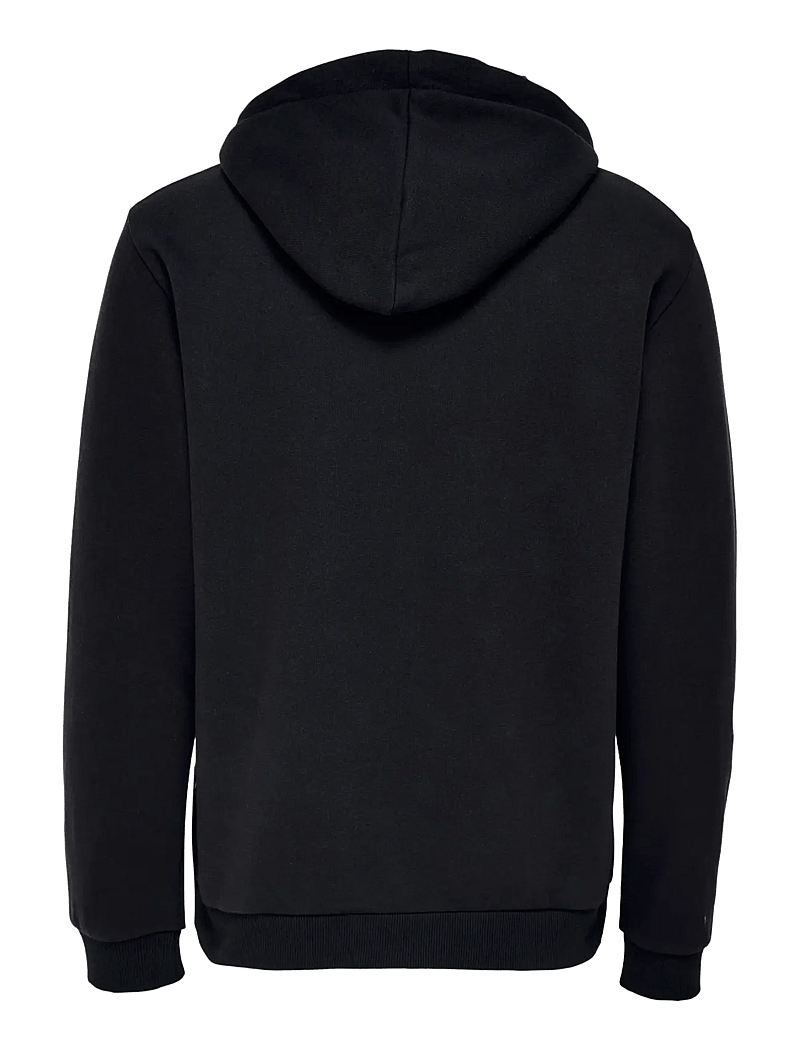 ONLY & SONS - ONSCERES ZIP THR. HOODIE SWEAT NOOS - hættetrøjer - dark navy - 2