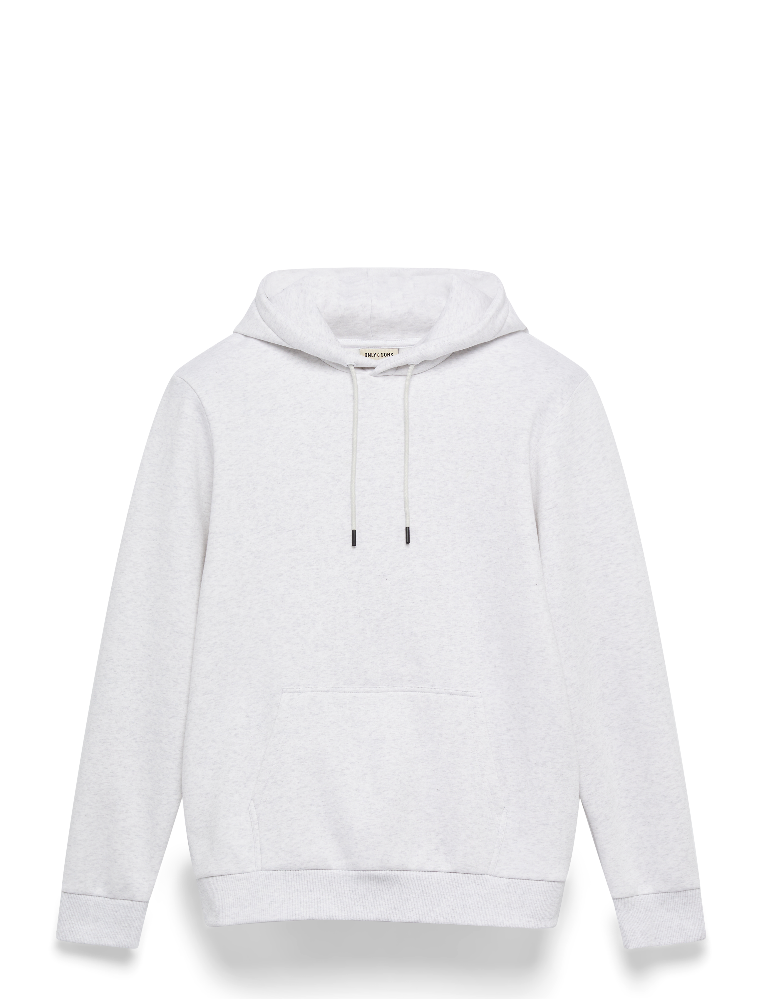 ONLY & SONS ONSCERES HOODIE SWEAT NOOS - Sweatshirts & hættetrøjer - SUPER LIGHT GREY MELANGE / grey