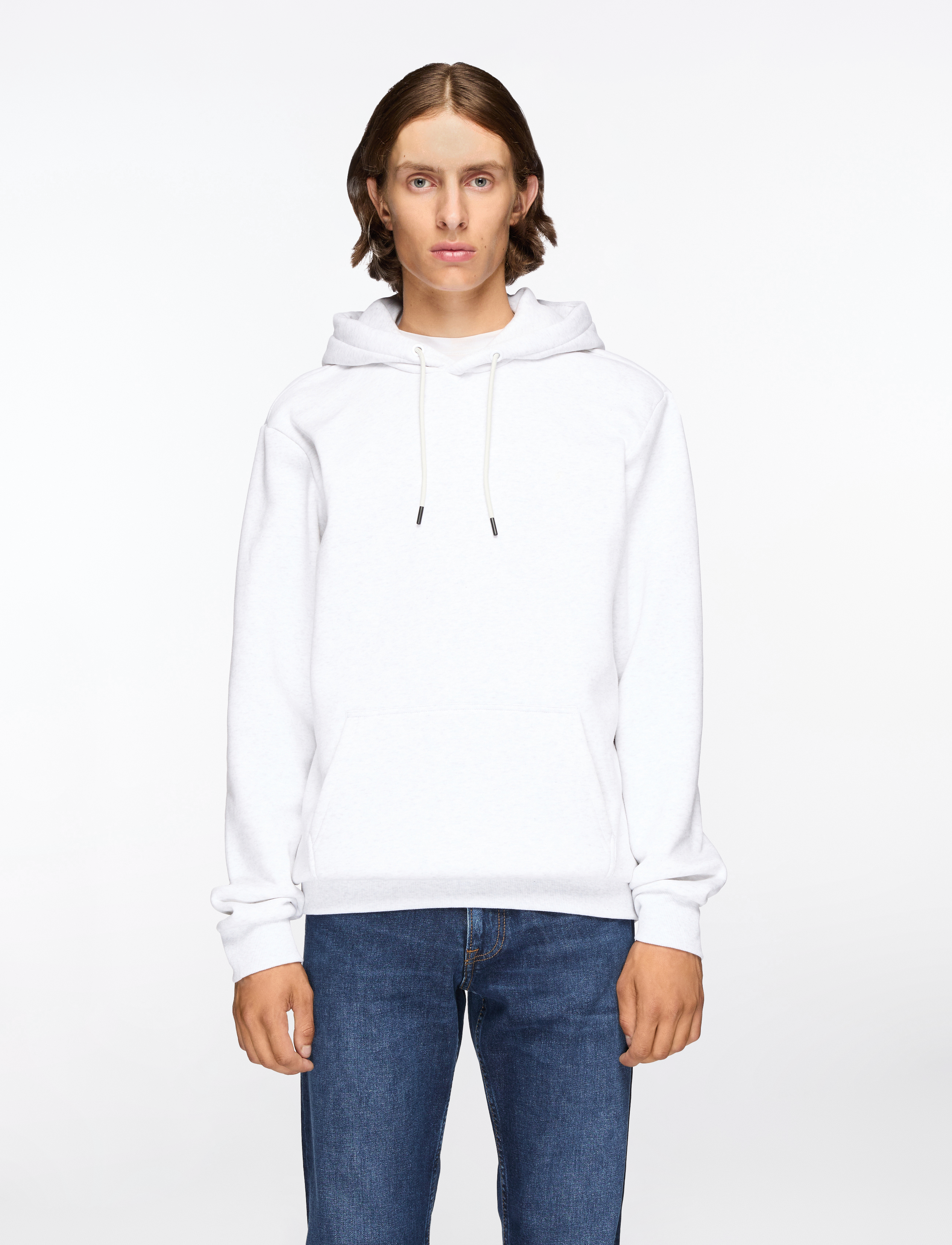 ONLY & SONS ONSCERES HOODIE SWEAT NOOS - Kapuzenpullover - SUPER LIGHT GREY MELANGE / grey