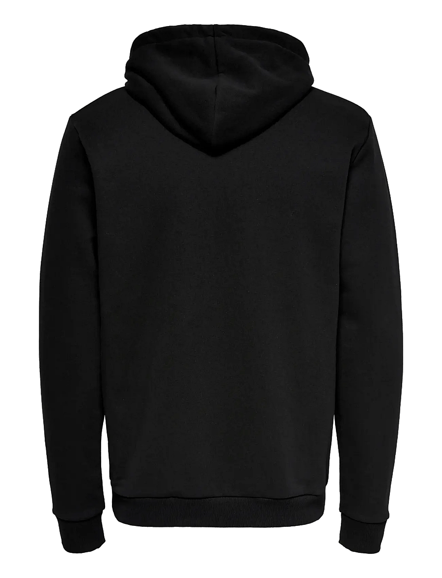 ONLY & SONS - ONSCERES HOODIE SWEAT NOOS - kapuutsiga pusad - black - 2