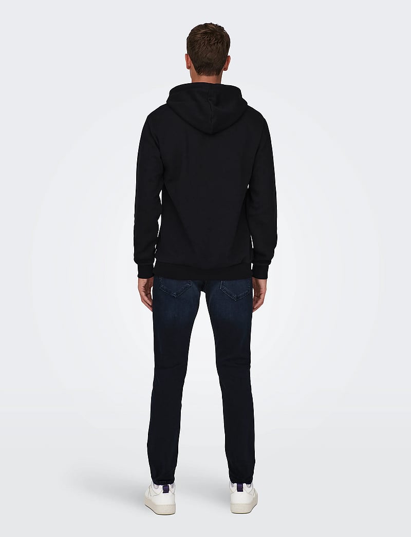 ONLY & SONS - ONSCERES HOODIE SWEAT NOOS - hoodies - black - 3