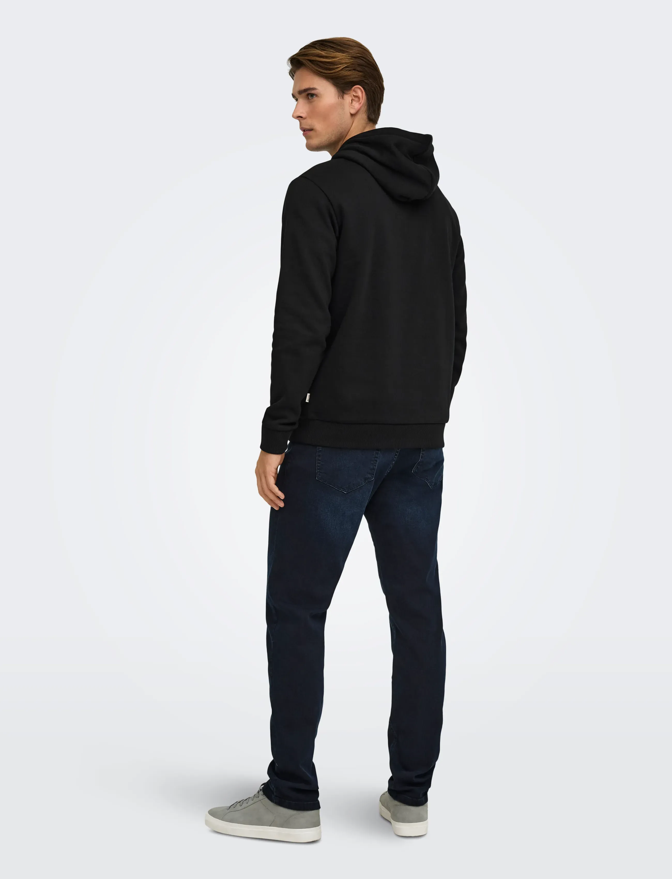 ONLY & SONS - ONSCERES HOODIE SWEAT NOOS - sweatshirts - black - 3