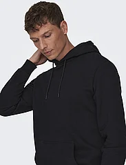 ONLY & SONS - ONSCERES HOODIE SWEAT NOOS - alhaisimmat hinnat - black - 5
