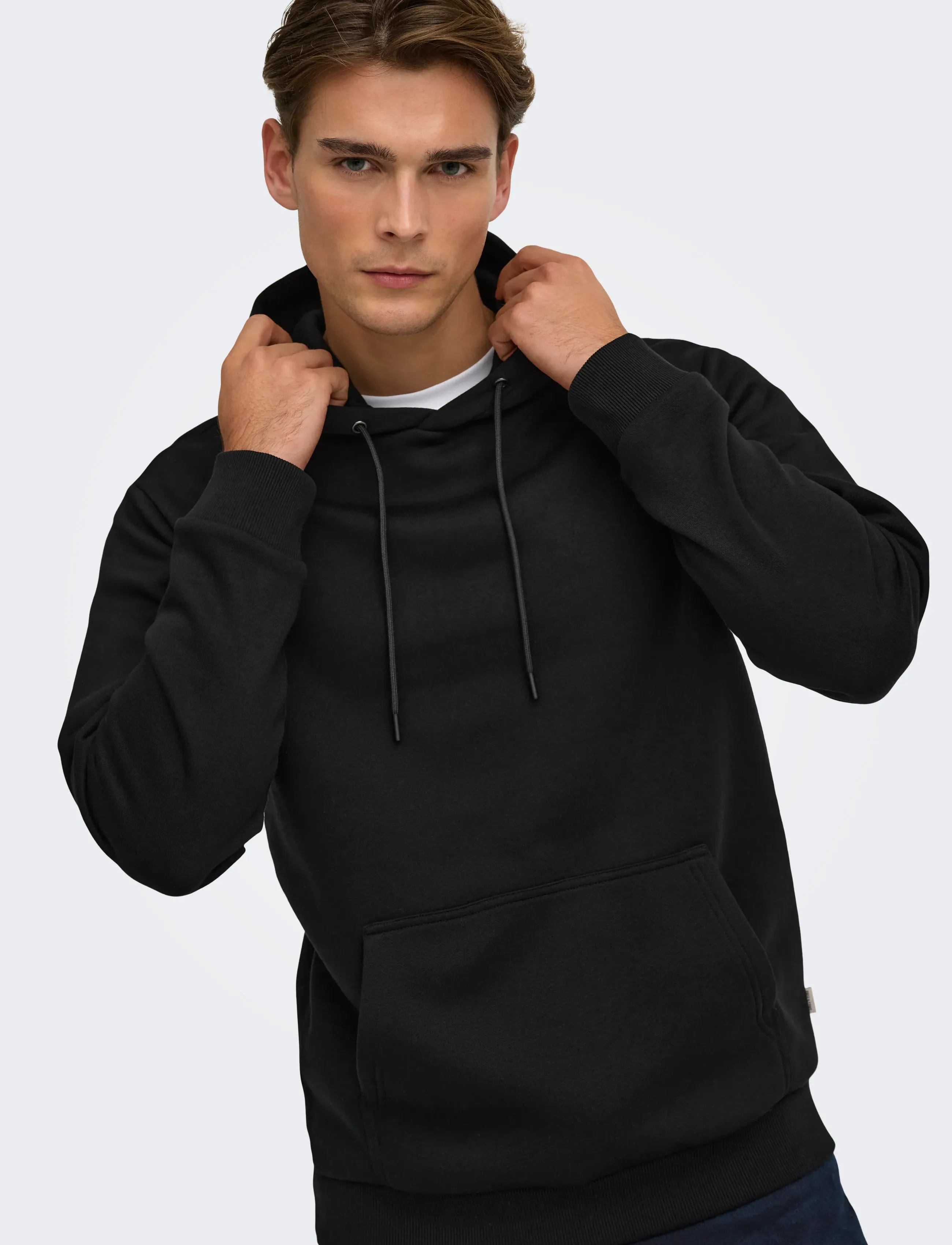ONLY & SONS - ONSCERES HOODIE SWEAT NOOS - sweatshirts - black - 5