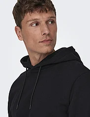 ONLY & SONS - ONSCERES HOODIE SWEAT NOOS - zemākās cenas - black - 6