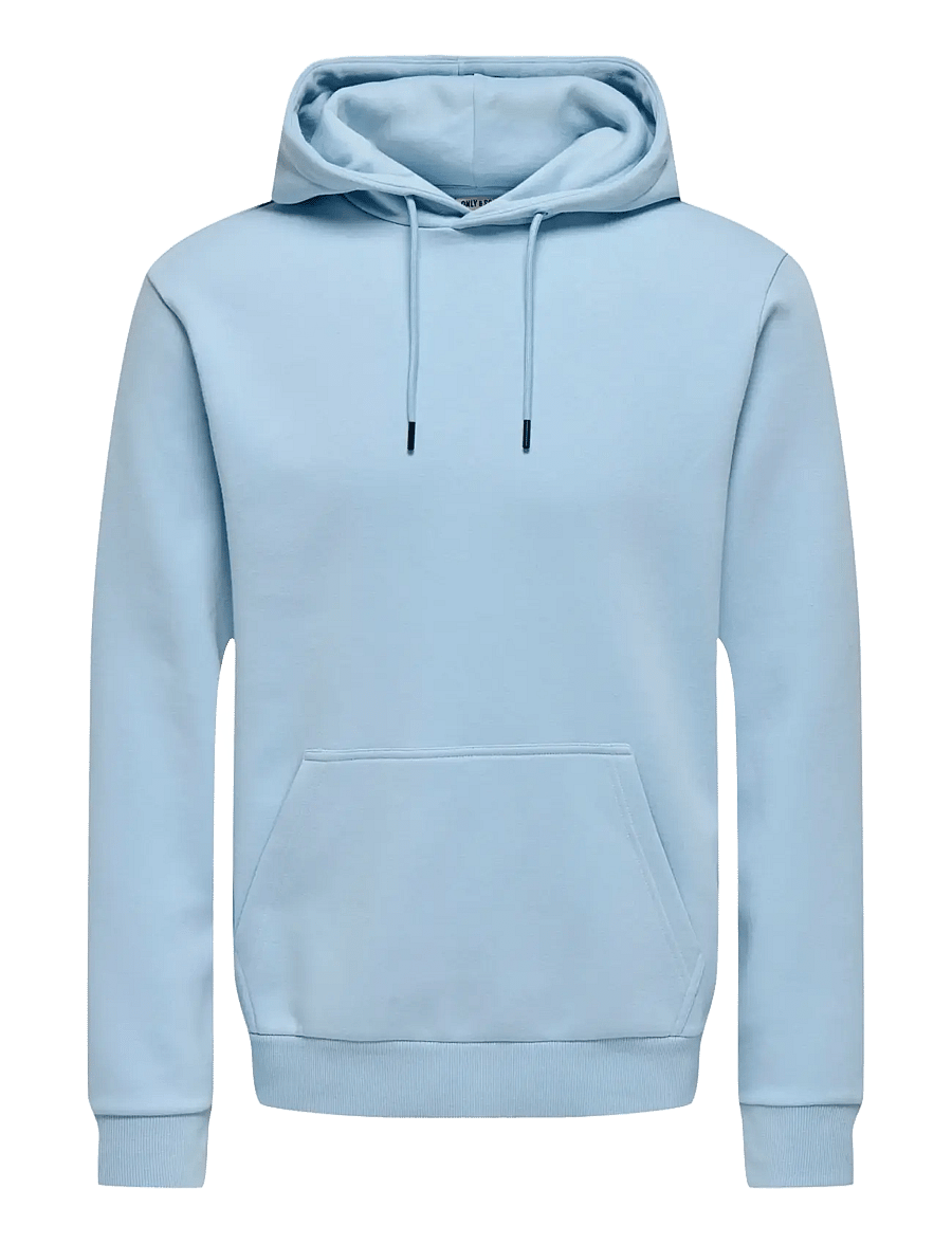 ONLY & SONS - ONSCERES HOODIE SWEAT NOOS - kapuzenpullover - cerulean - 1