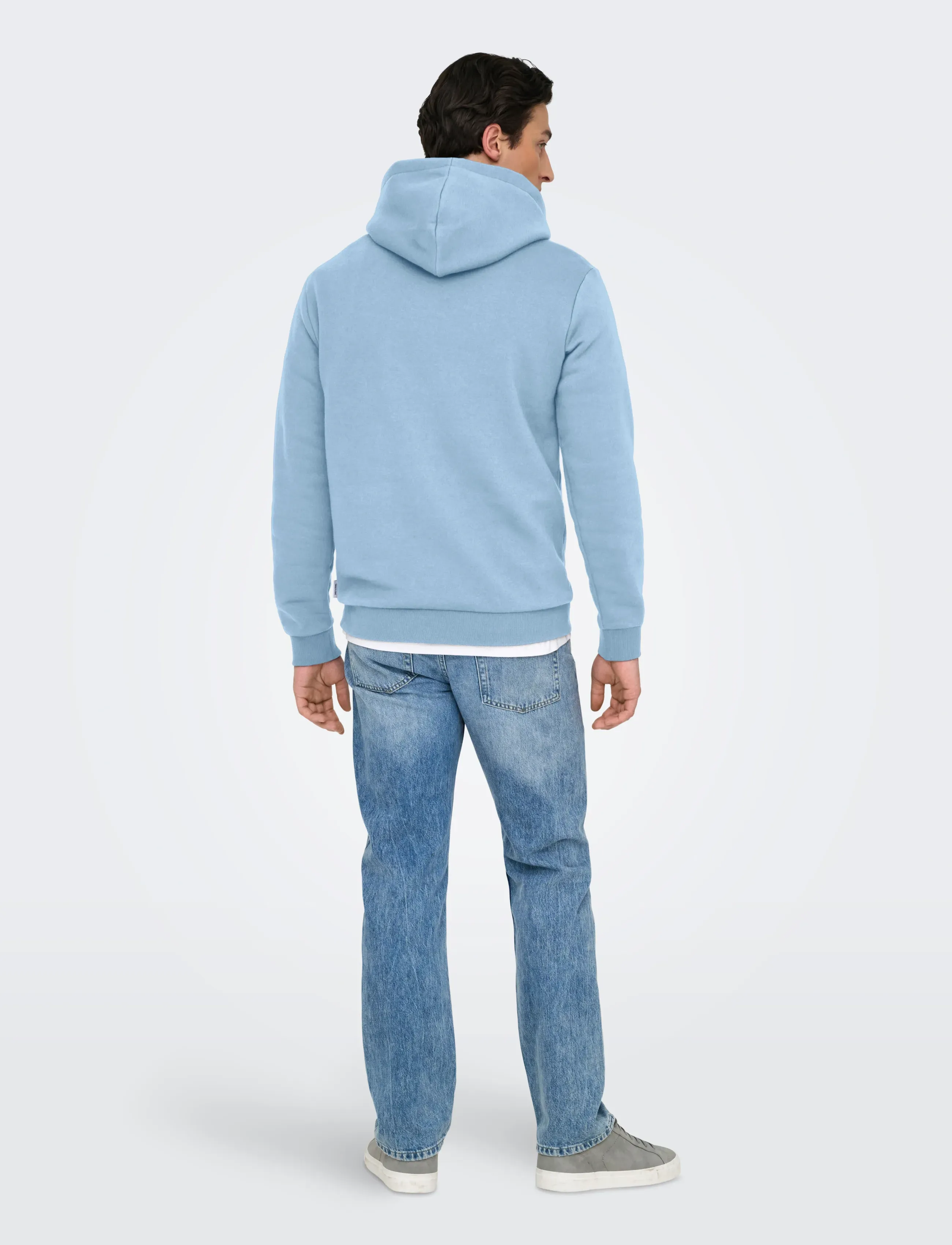 ONLY & SONS - ONSCERES HOODIE SWEAT NOOS - kapuutsiga dressipluusid - cerulean - 3