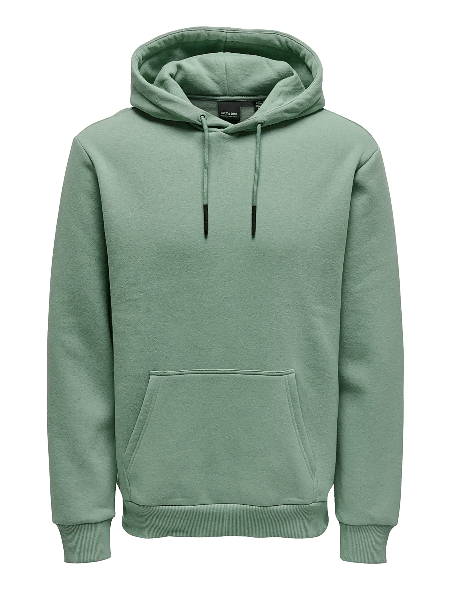 ONLY & SONS - ONSCERES HOODIE SWEAT NOOS - kapuzenpullover - chinois green - 1