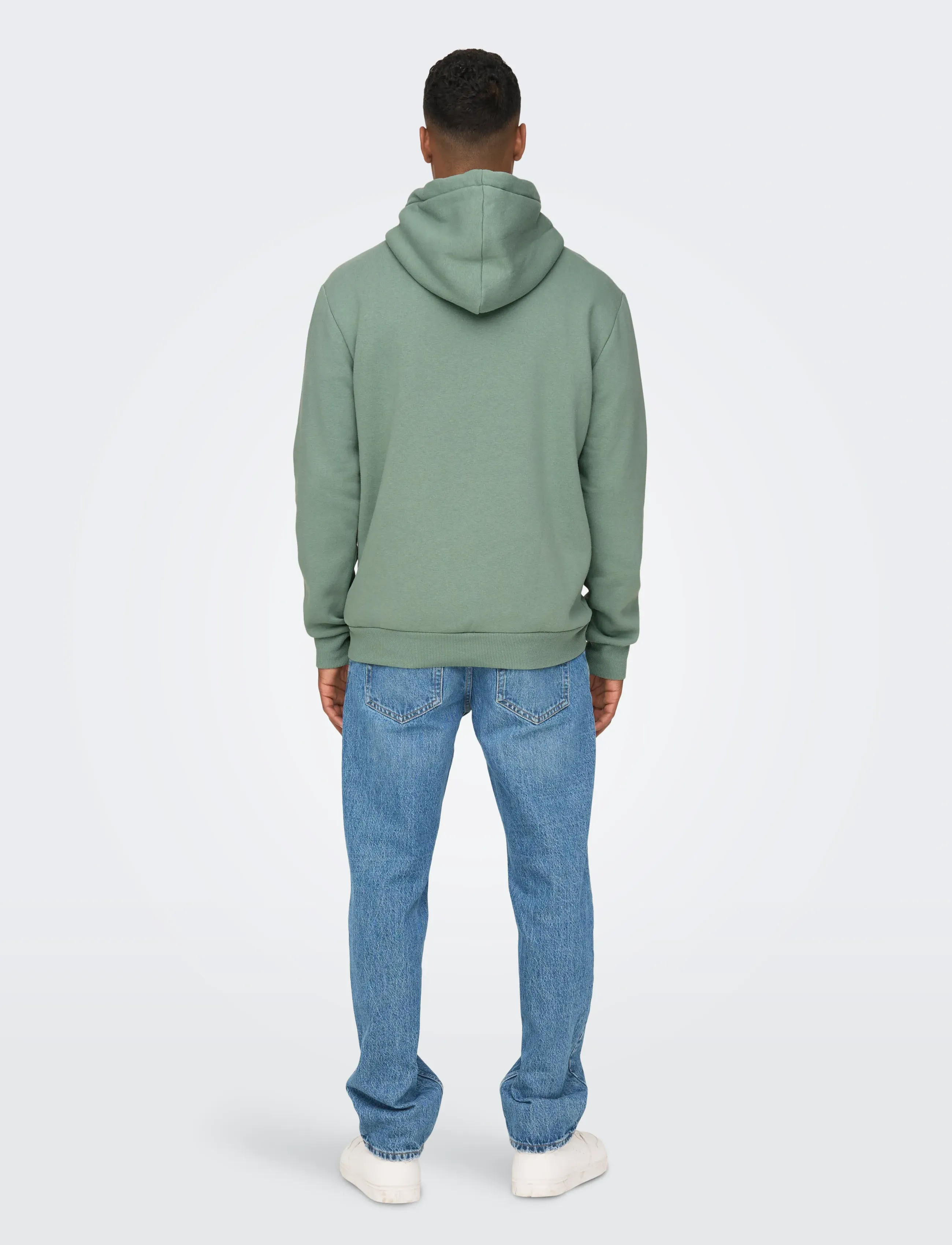 ONLY & SONS - ONSCERES HOODIE SWEAT NOOS - hættetrøjer - chinois green - 3