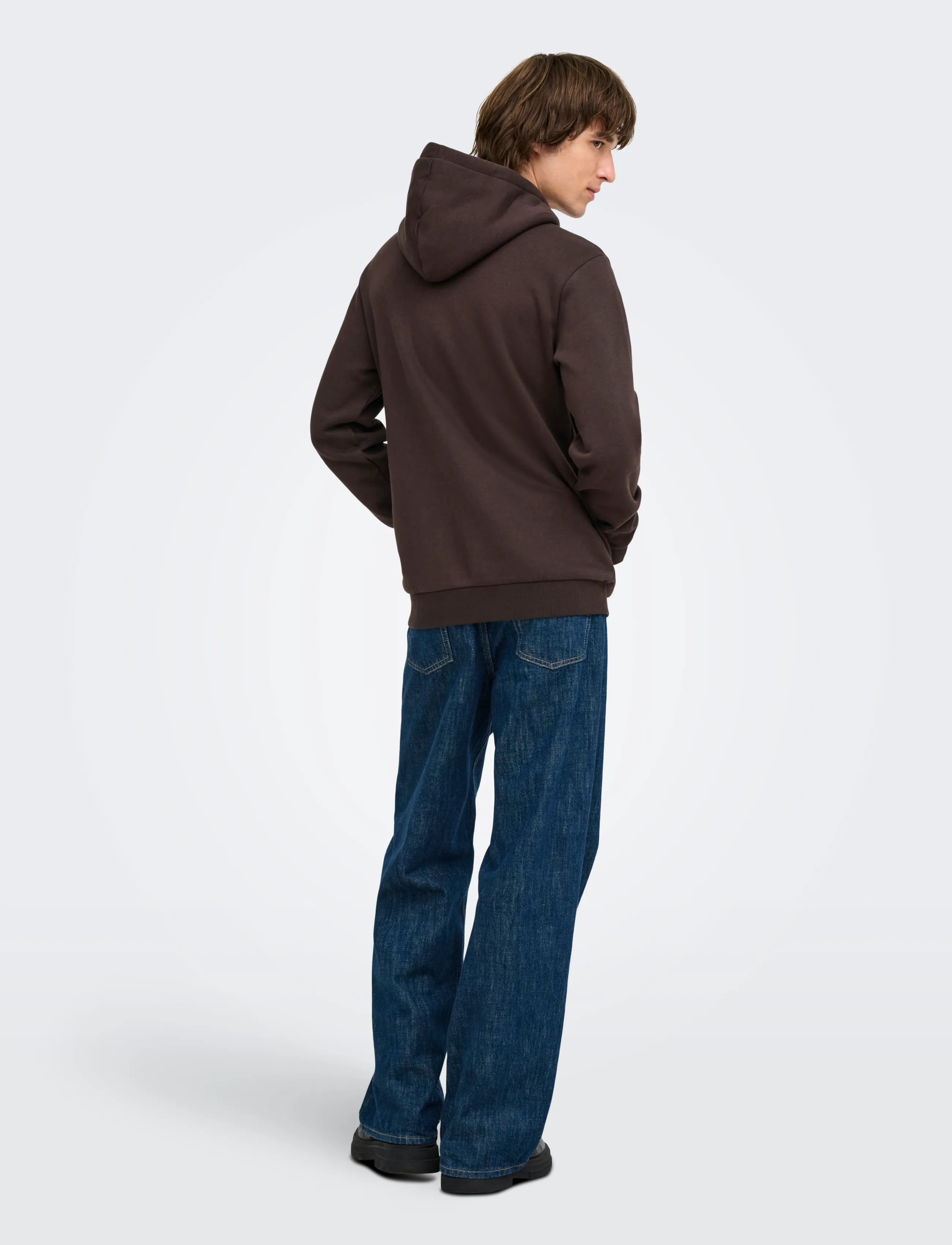 ONLY & SONS - ONSCERES HOODIE SWEAT NOOS - hoodies - coffee bean - 3