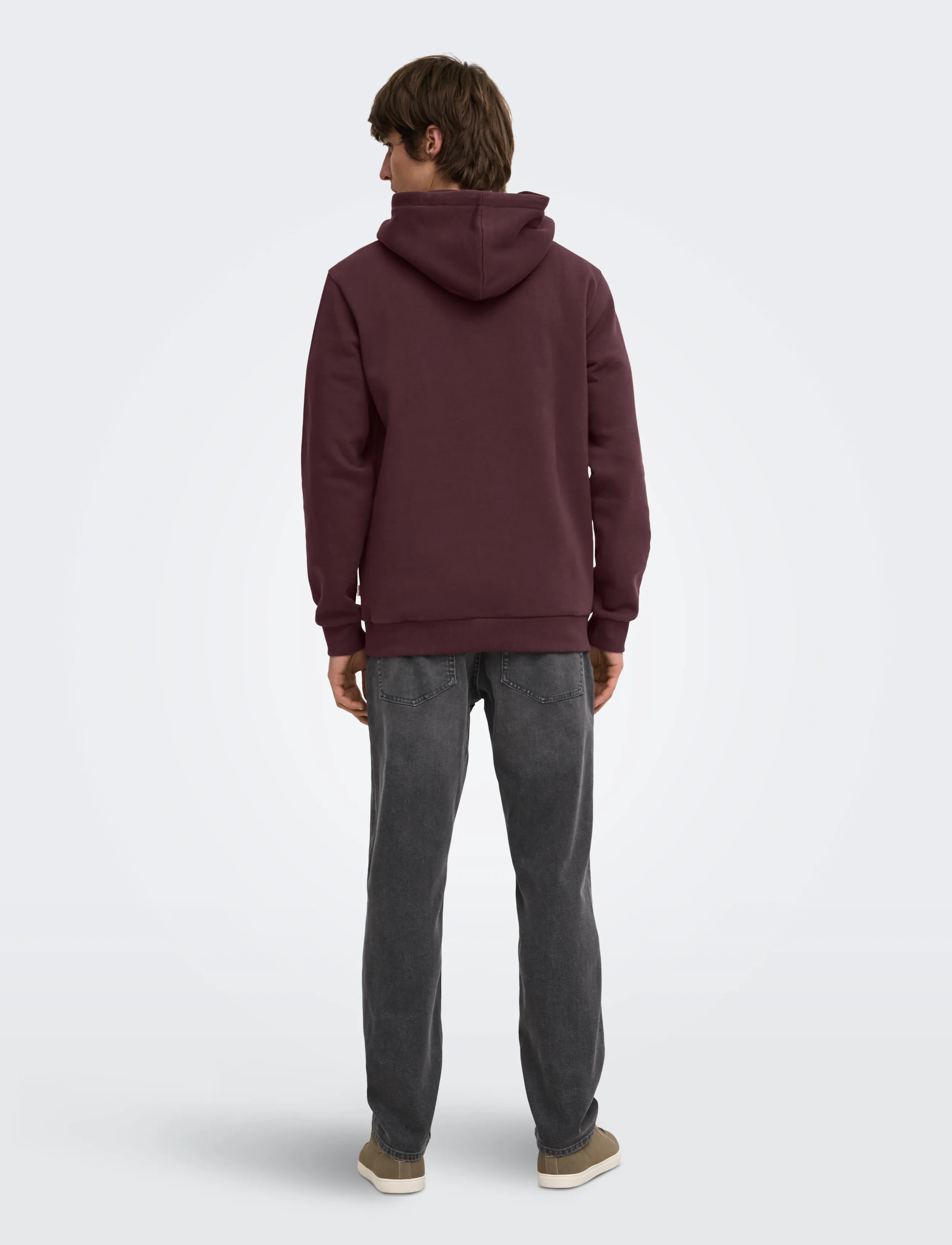 ONLY & SONS - ONSCERES HOODIE SWEAT NOOS - kapuzenpullover - huckleberry - 3