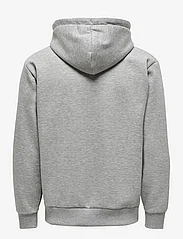 ONLY & SONS - ONSCERES HOODIE SWEAT NOOS - hoodies - light grey melange - 1