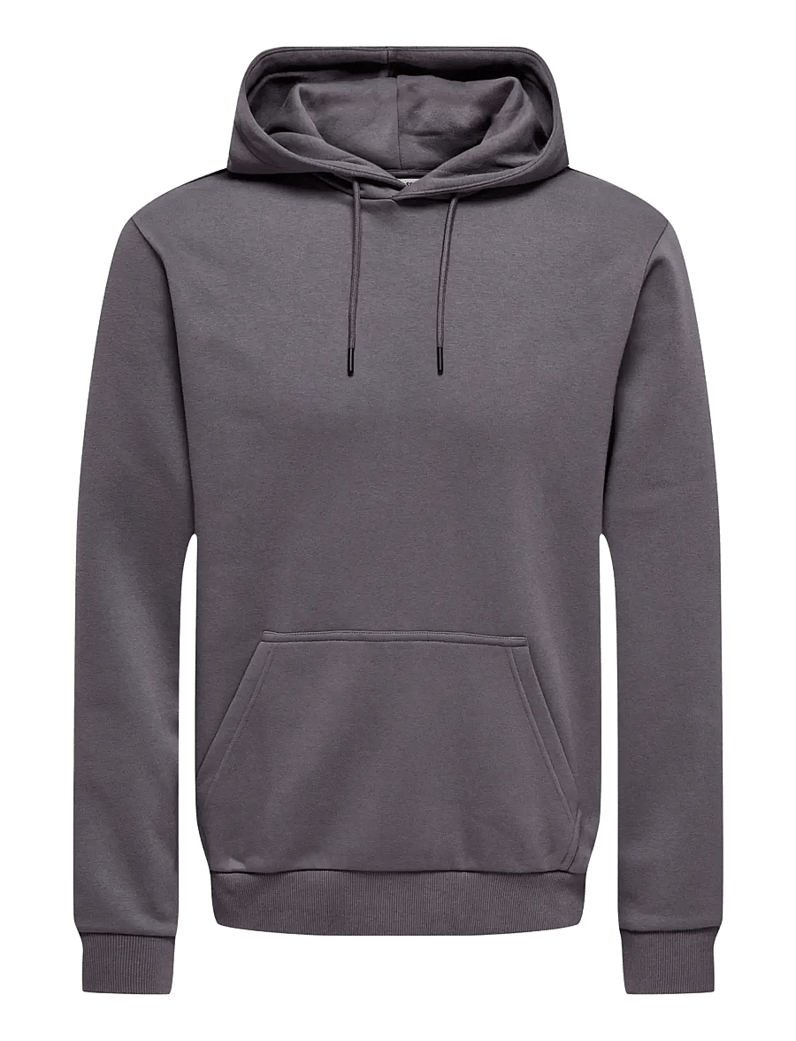 ONLY & SONS - ONSCERES HOODIE SWEAT NOOS - kapuzenpullover - rabbit - 1