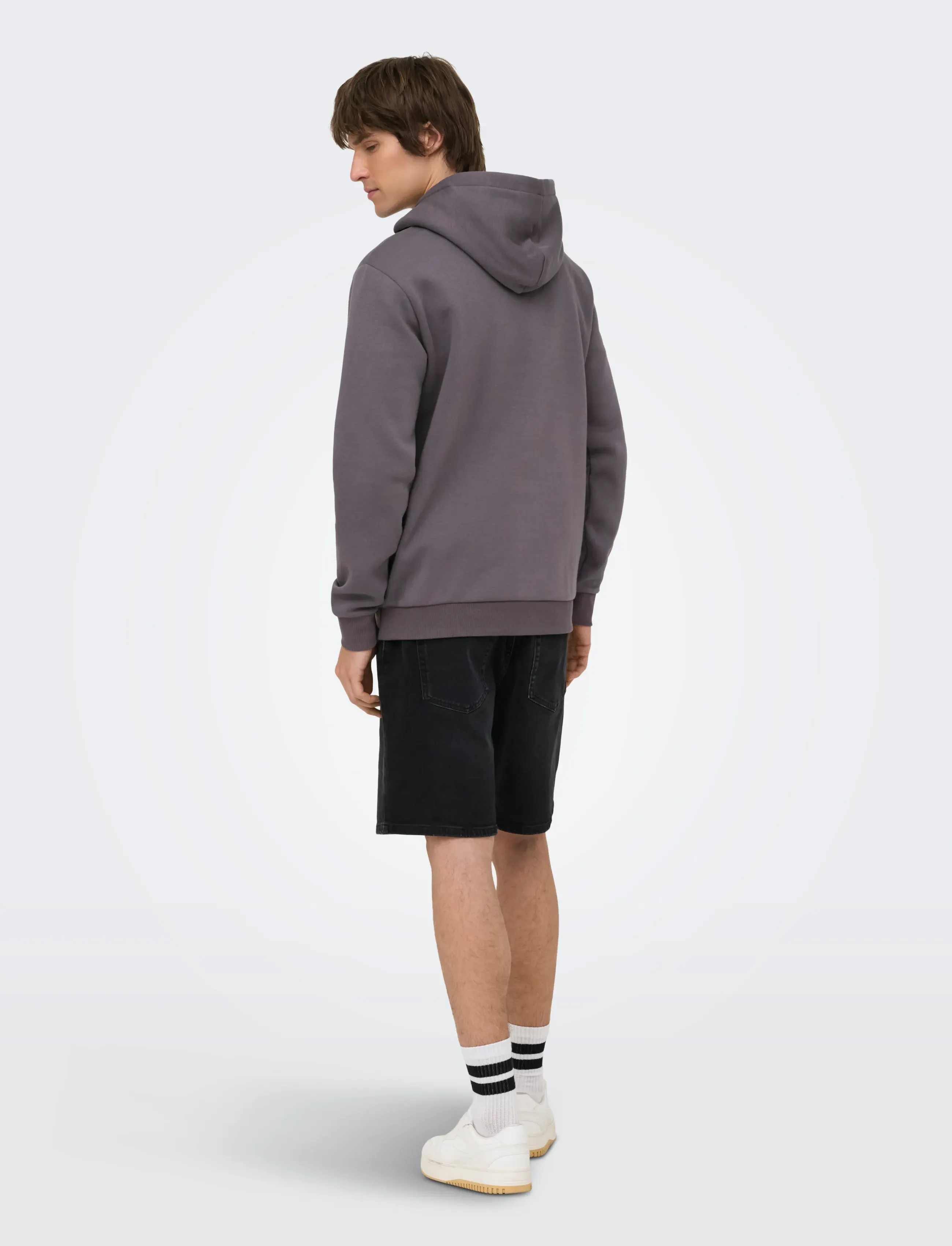 ONLY & SONS - ONSCERES HOODIE SWEAT NOOS - hættetrøjer - rabbit - 3
