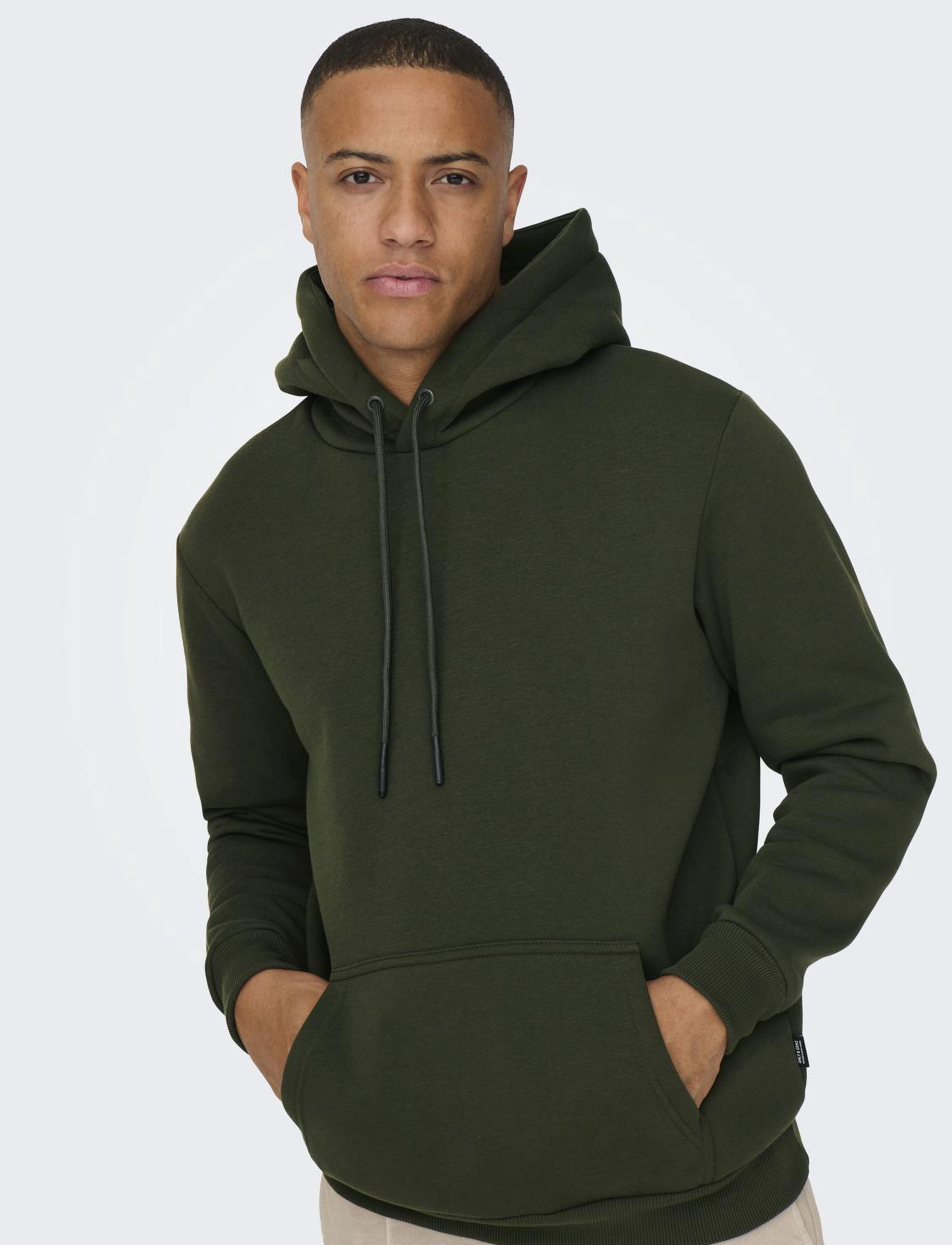 ONLY & SONS - ONSCERES HOODIE SWEAT NOOS - hættetrøjer - rosin - 4