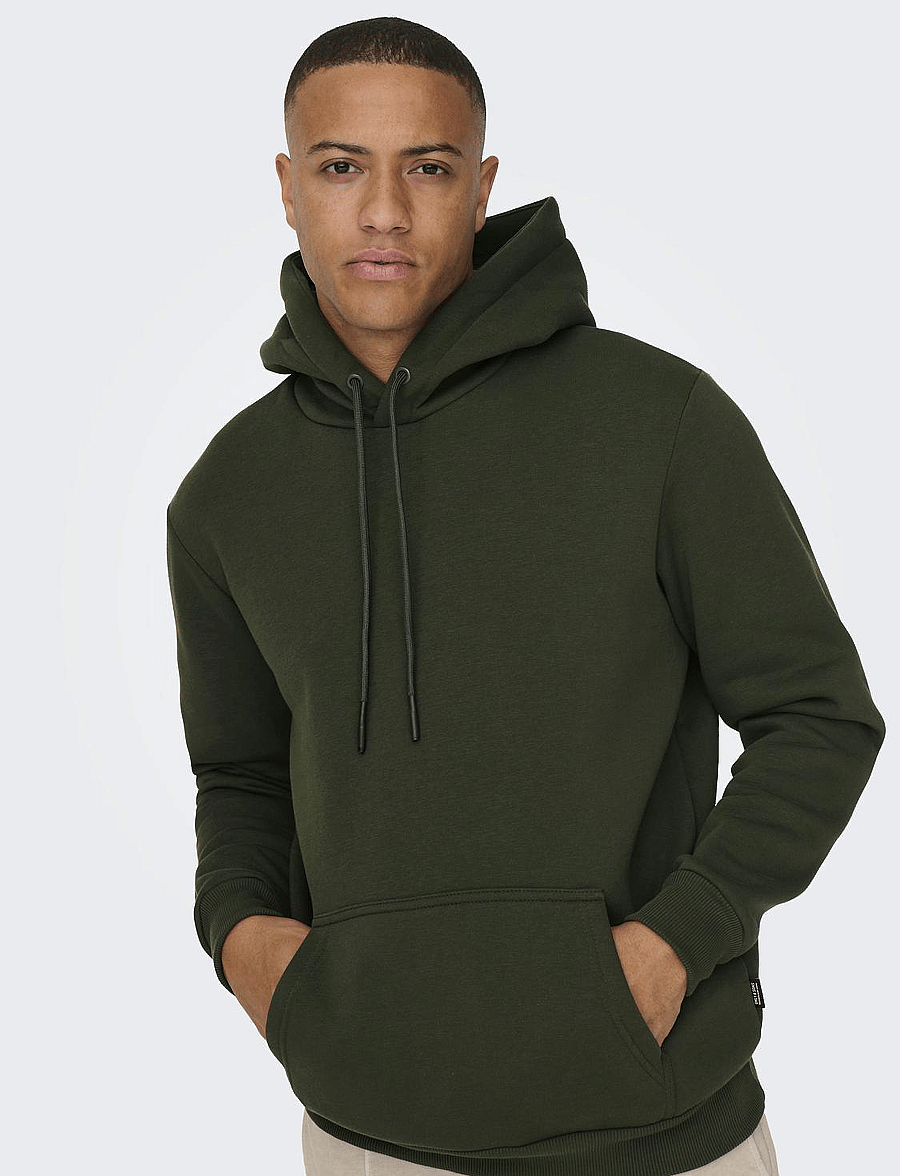 ONLY & SONS - ONSCERES HOODIE SWEAT NOOS - kapuzenpullover - rosin - 4