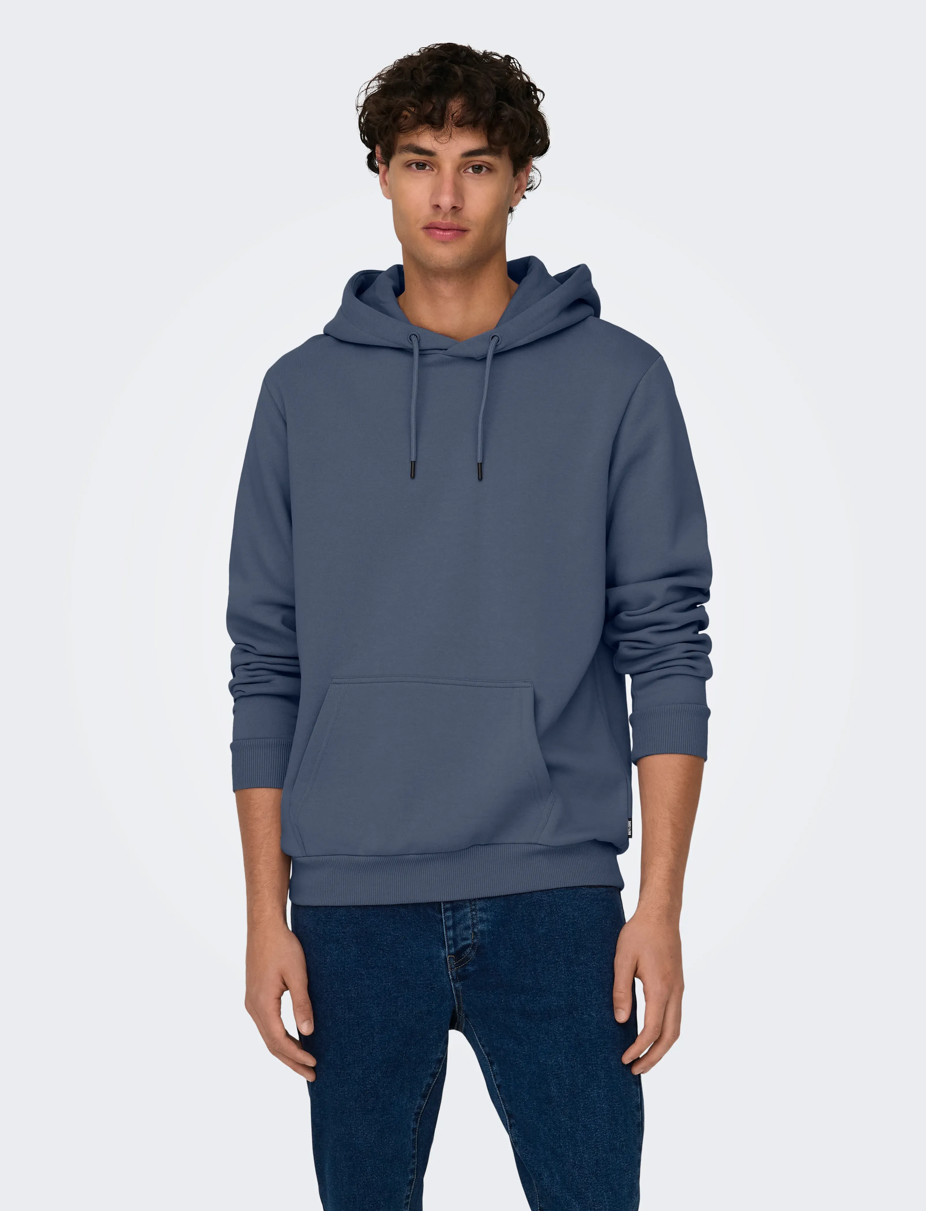 ONLY & SONS ONSCERES HOODIE SWEAT NOOS - Kapuzenpullover - VINTAGE INDIGO / blue