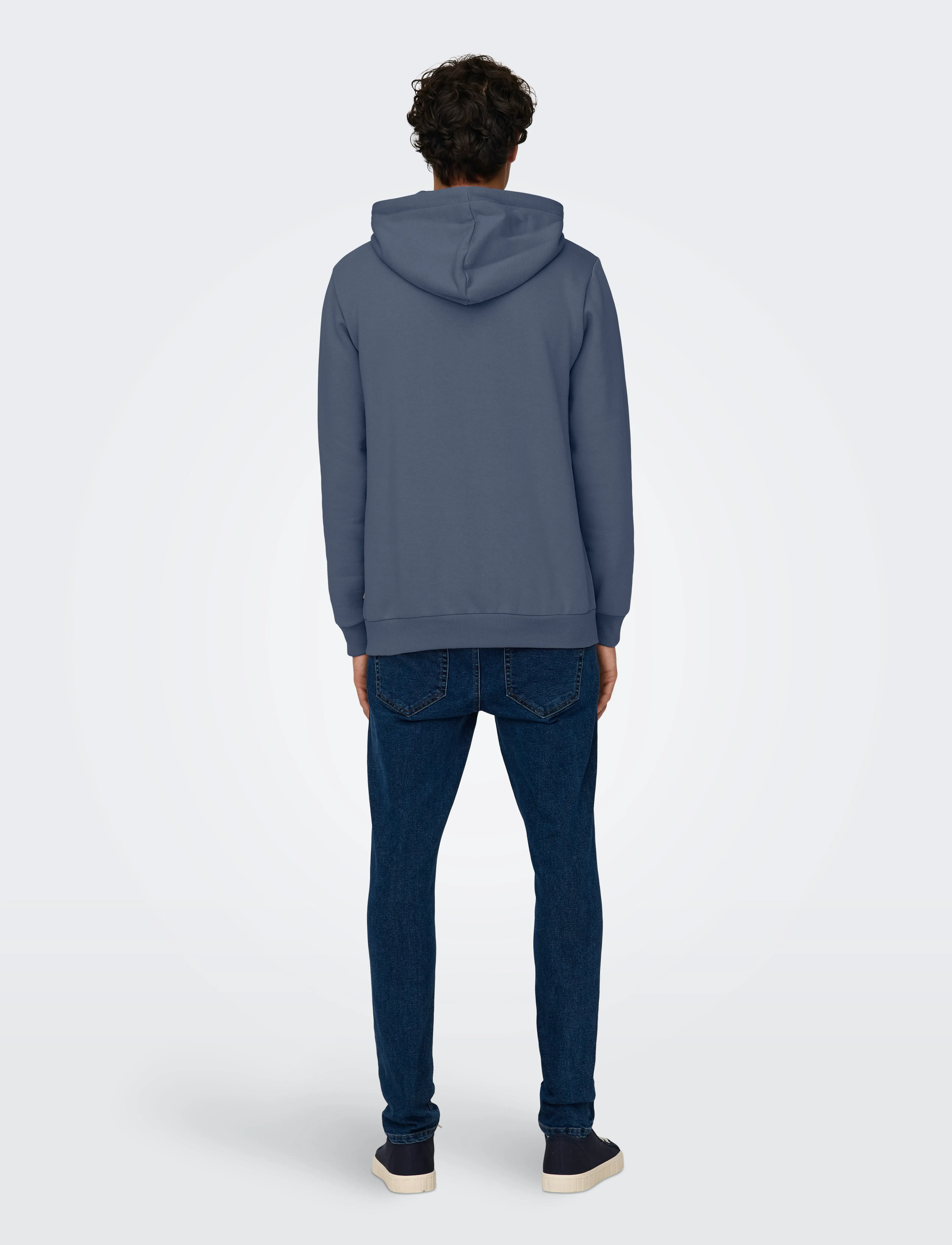 ONLY & SONS - ONSCERES HOODIE SWEAT NOOS - kapuzenpullover - vintage indigo - 3
