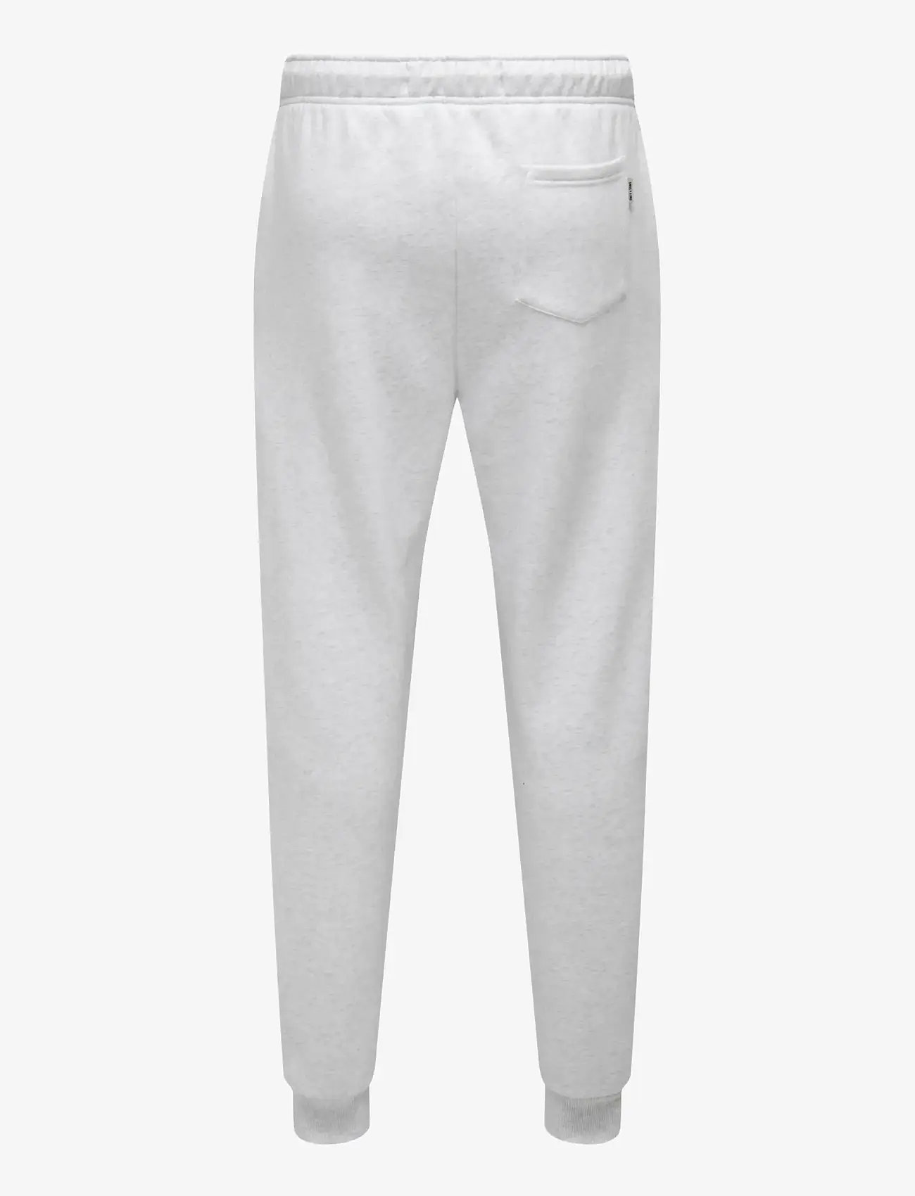 ONLY & SONS - ONSCERES SWEAT PANTS NOOS - collections - super light grey melange - 2