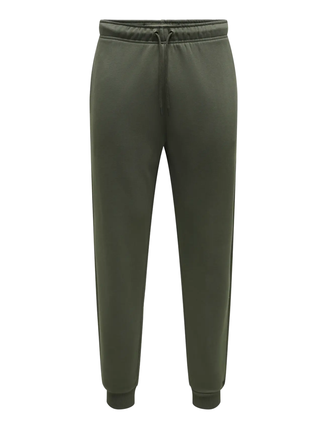 ONLY & SONS ONSCERES REG SWEAT PANTS NOOS - Dressipüksid - BELUGA / khaki/green