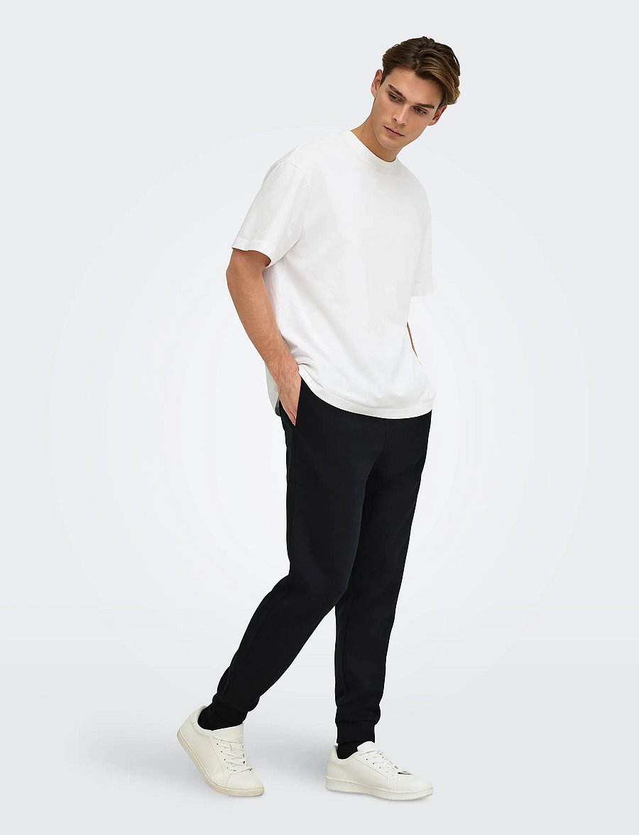 ONLY & SONS - ONSCERES REG SWEAT PANTS NOOS - kollektionen - black - 4