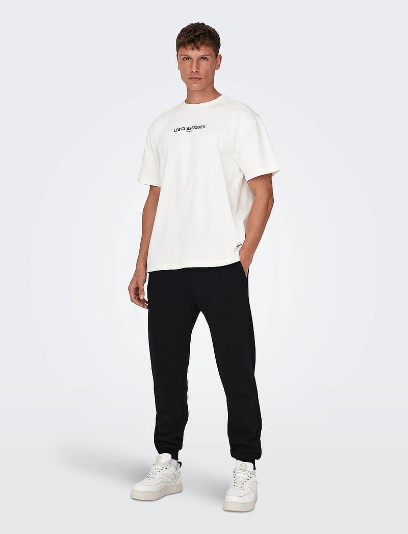 ONLY & SONS - ONSCERES SWEAT PANTS NOOS - kollektioner - black - 5