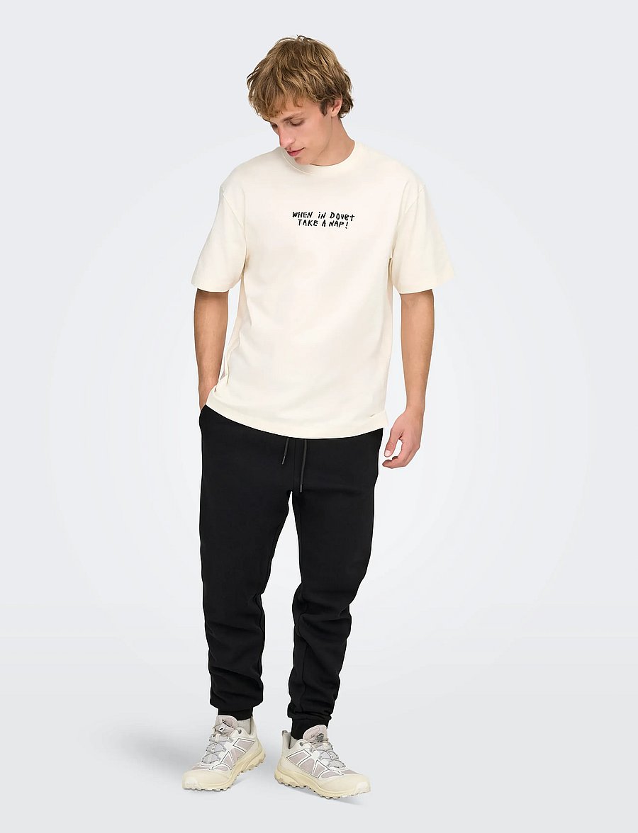 ONLY & SONS - ONSCERES REG SWEAT PANTS NOOS - kollektioner - black - 5