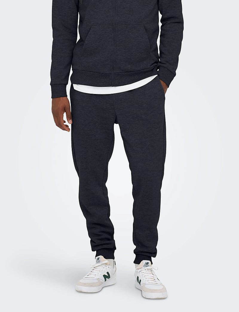 ONLY & SONS - ONSCERES SWEAT PANTS NOOS - kollektioner - dark navy - 0