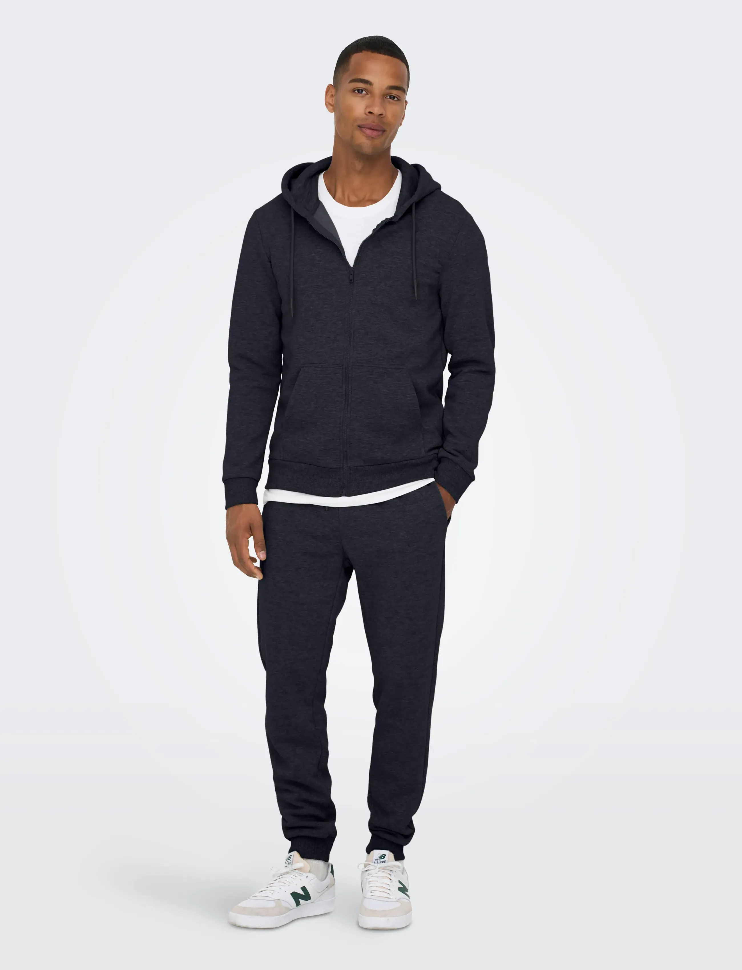 ONLY & SONS - ONSCERES REG SWEAT PANTS NOOS - kollektioner - dark navy - 5