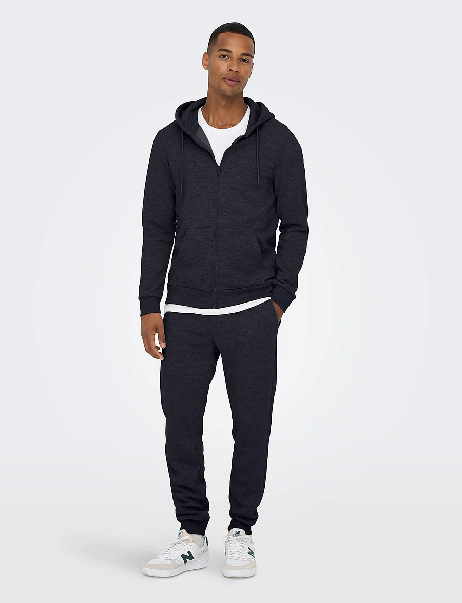 ONLY & SONS - ONSCERES REG SWEAT PANTS NOOS - kollektioner - dark navy - 5
