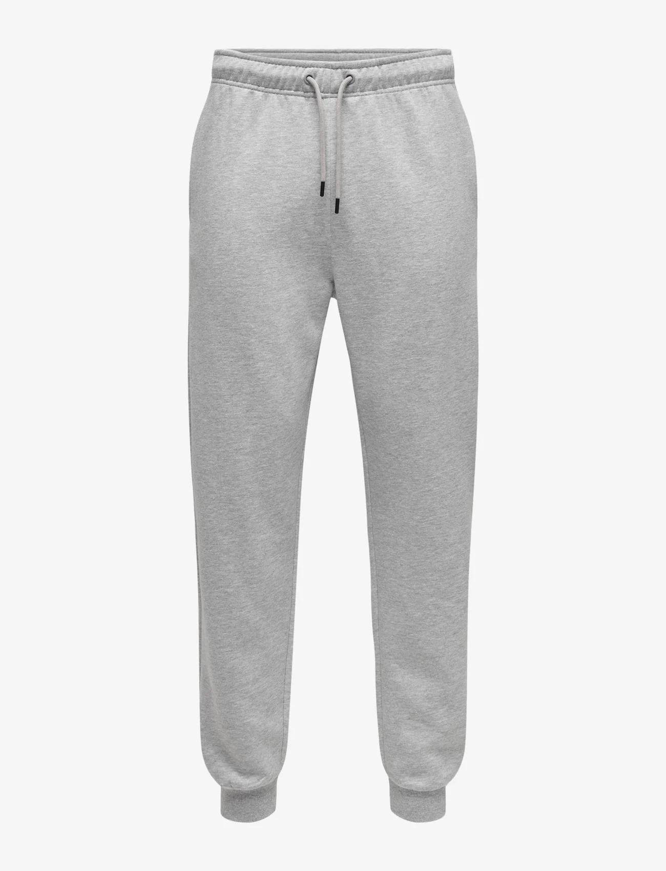 ONLY & SONS - ONSCERES SWEAT PANTS NOOS - spodnie dresowe - light grey melange - 1