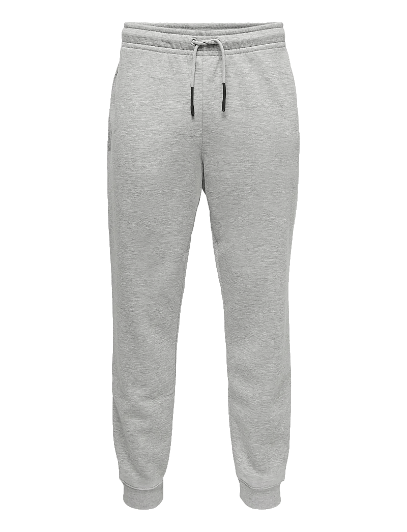 ONLY & SONS - ONSCERES SWEAT PANTS NOOS - kollektioner - light grey melange - 1