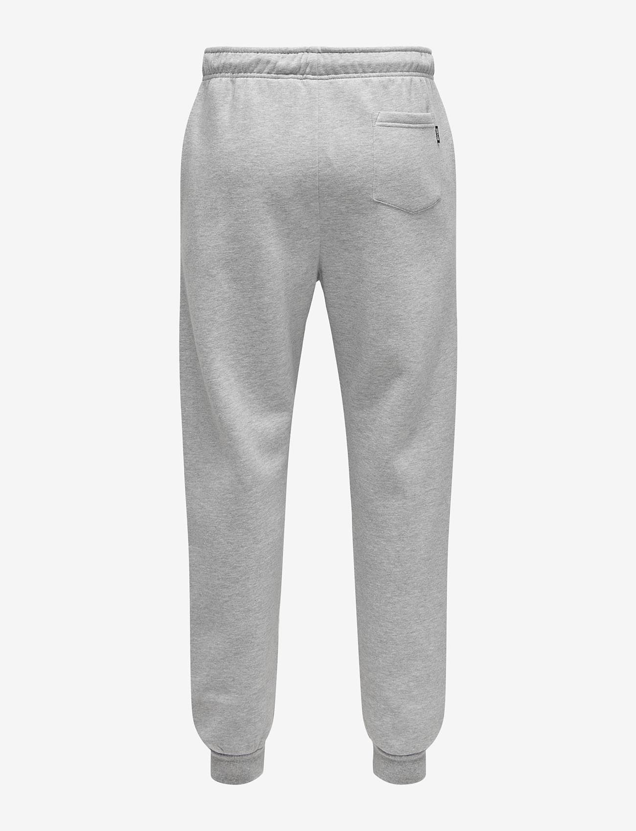 ONLY & SONS - ONSCERES SWEAT PANTS NOOS - kollektioner - light grey melange - 2