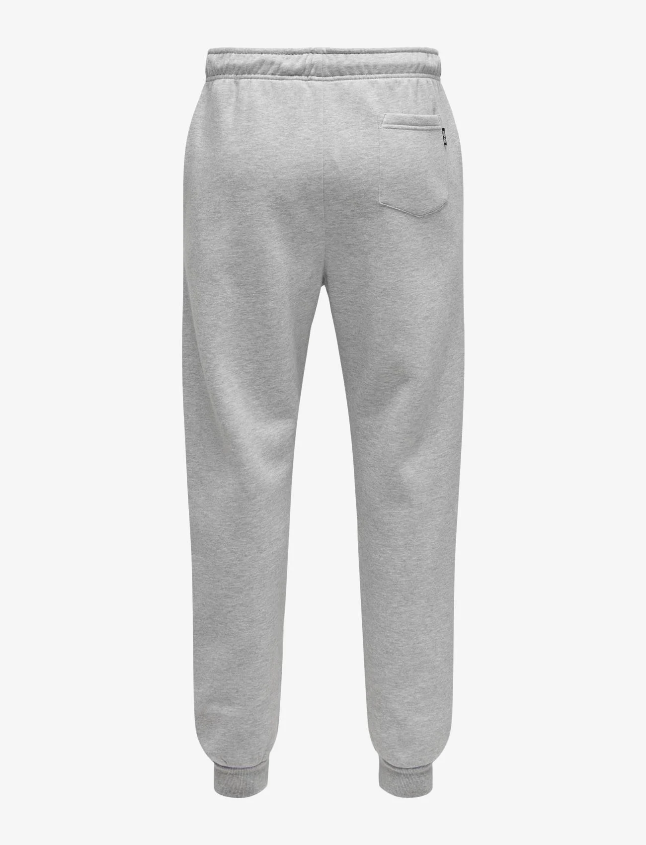 ONLY & SONS - ONSCERES SWEAT PANTS NOOS - zemākās cenas - light grey melange - 1