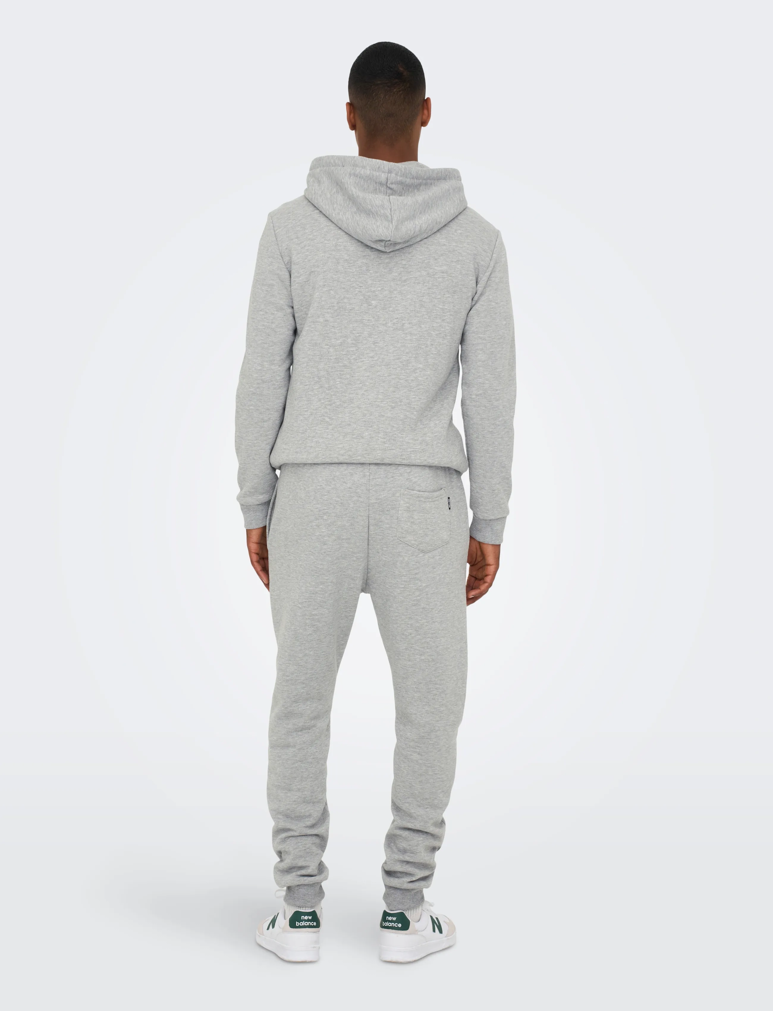 ONLY & SONS - ONSCERES REG SWEAT PANTS NOOS - kollektioner - light grey melange - 3