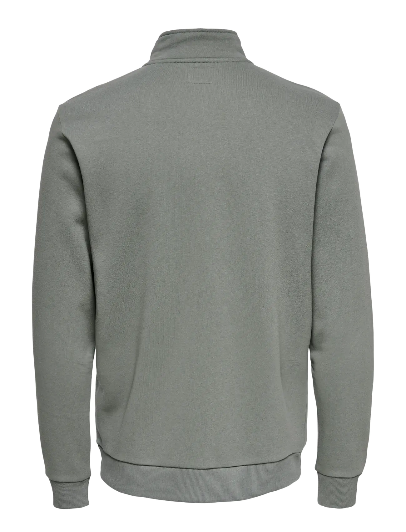 ONLY & SONS - ONSCERES HALF ZIP SWEAT NOOS - kollektsioonid - castor gray - 2