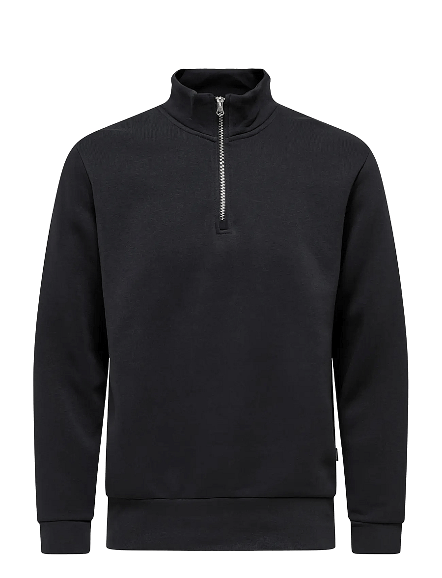 ONLY & SONS - ONSCERES HALF ZIP SWEAT NOOS - kollektionen - dark navy - 1