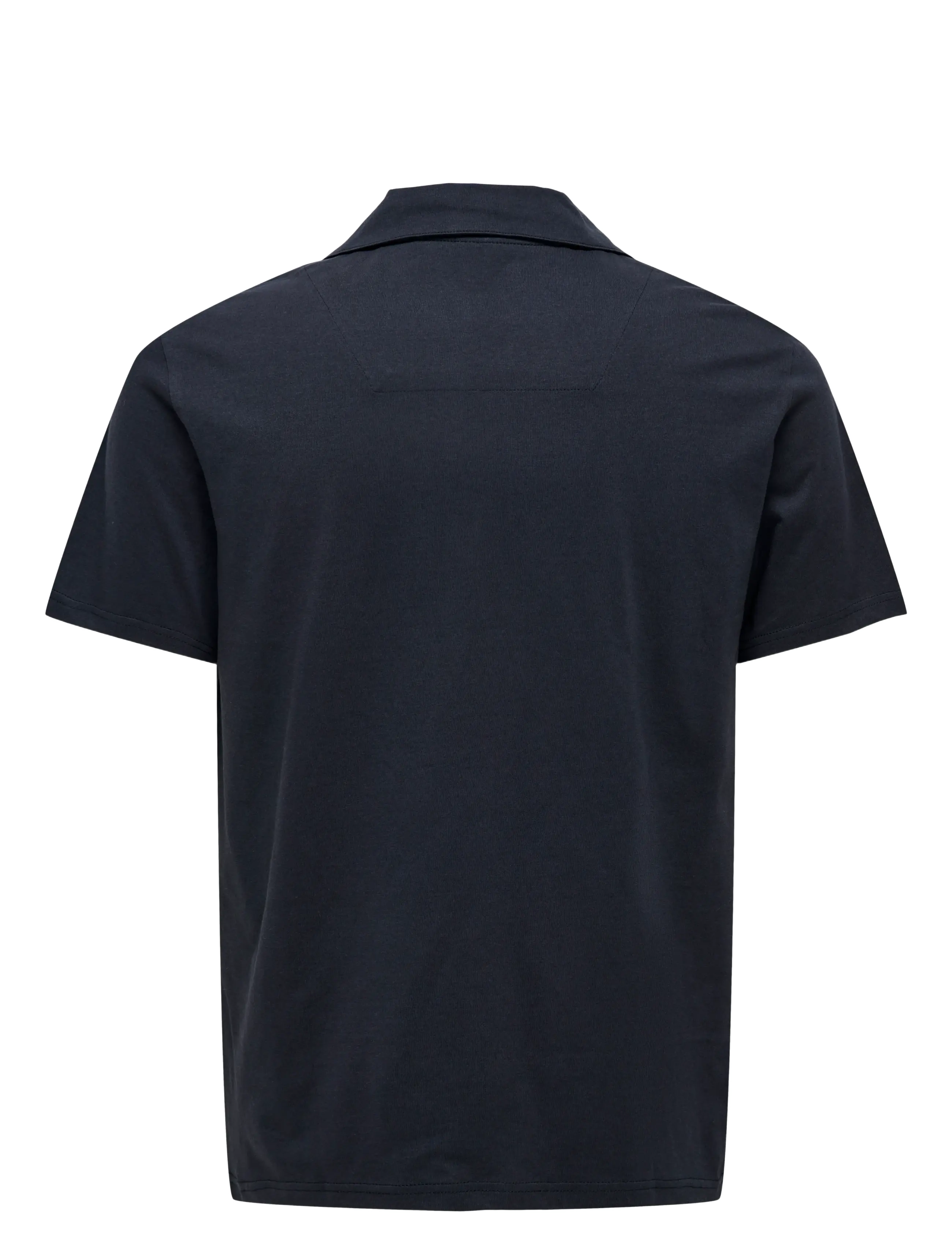 ONLY & SONS - ONSABRAHAM REG SS RESORT POLO CS - kurzärmelig - dark navy - 1