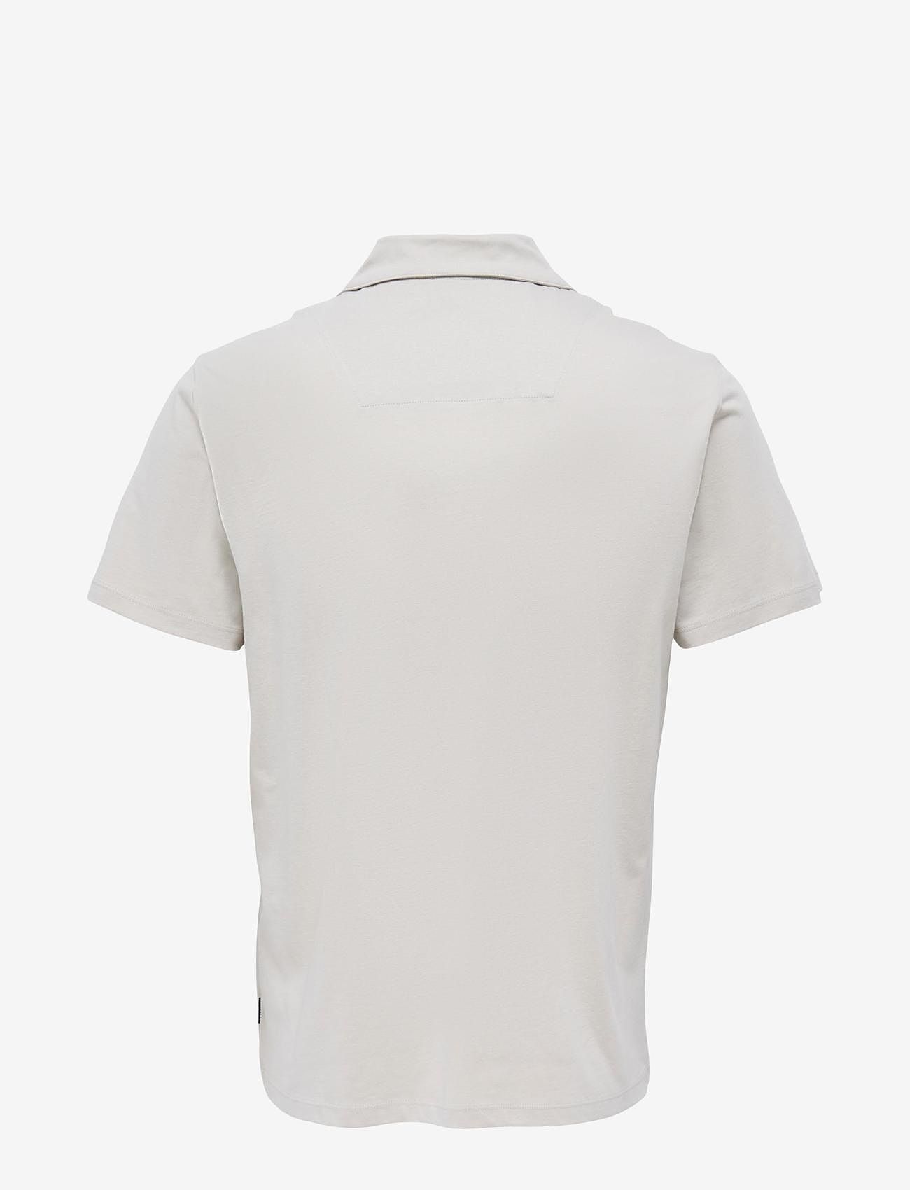 ONLY & SONS - ONSABRAHAM REG SS RESORT POLO CS - short-sleeved polos - pelican - 2