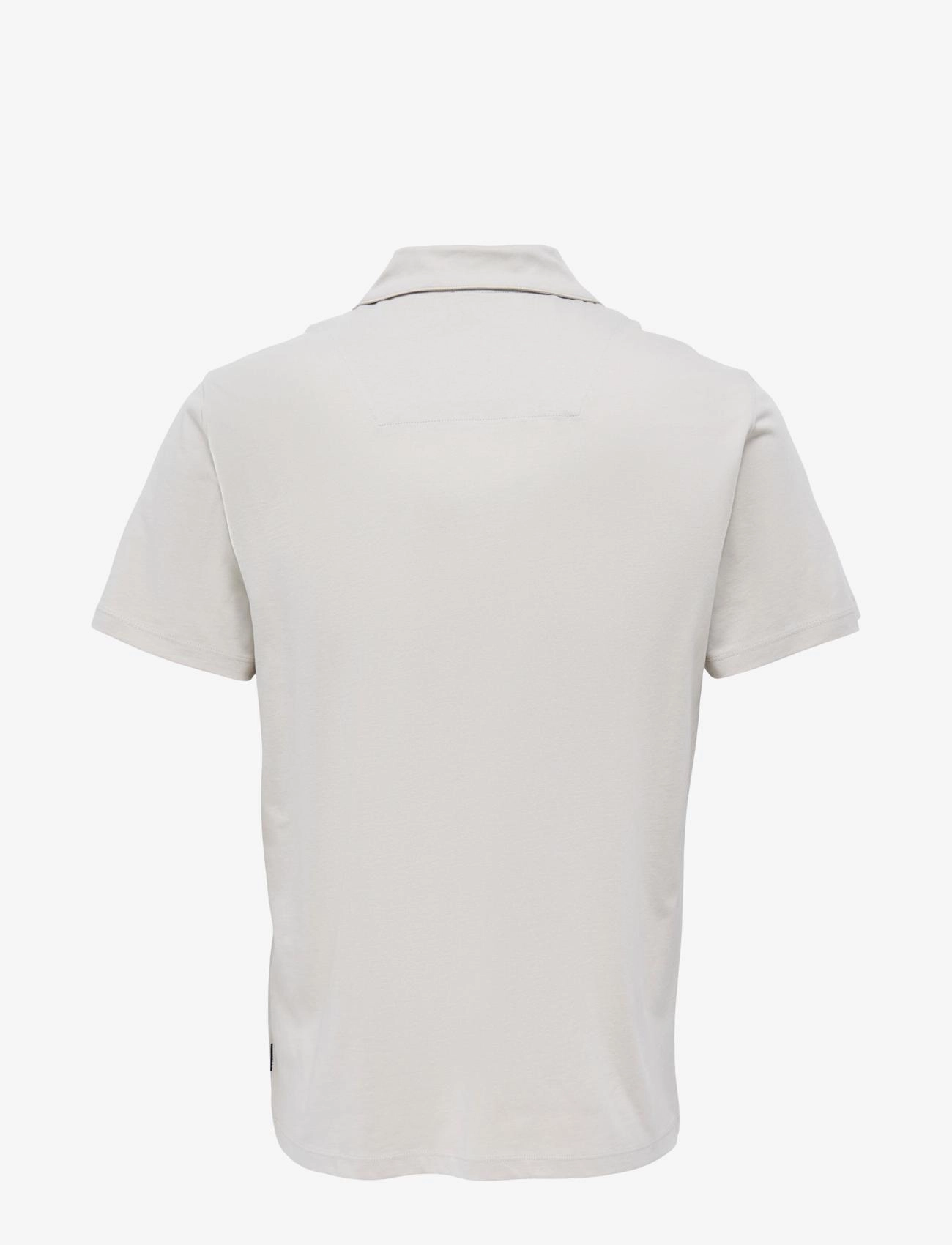ONLY & SONS - ONSABRAHAM REG SS RESORT POLO CS - kortærmede poloer - pelican - 2