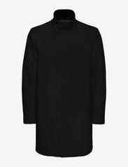 ONLY & SONS - ONSOSCAR KING COAT OTW VD CS - wool coats - black - 0