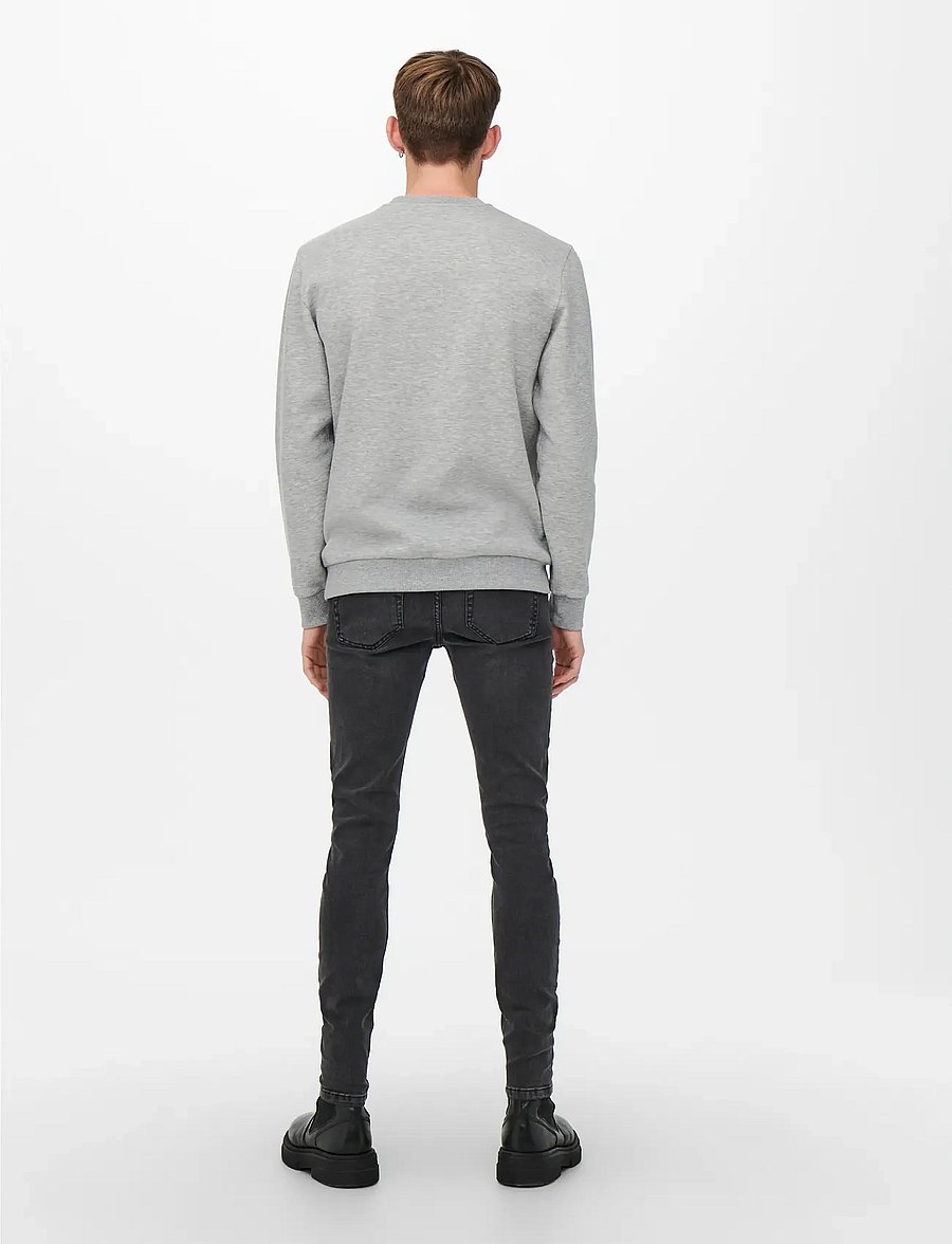 ONLY & SONS - ONSCERES CREW NECK SWEAT 2-PACK - swetry - black - 3