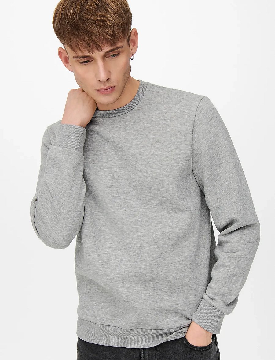 ONLY & SONS - ONSCERES CREW NECK SWEAT 2-PACK - swetry - black - 5