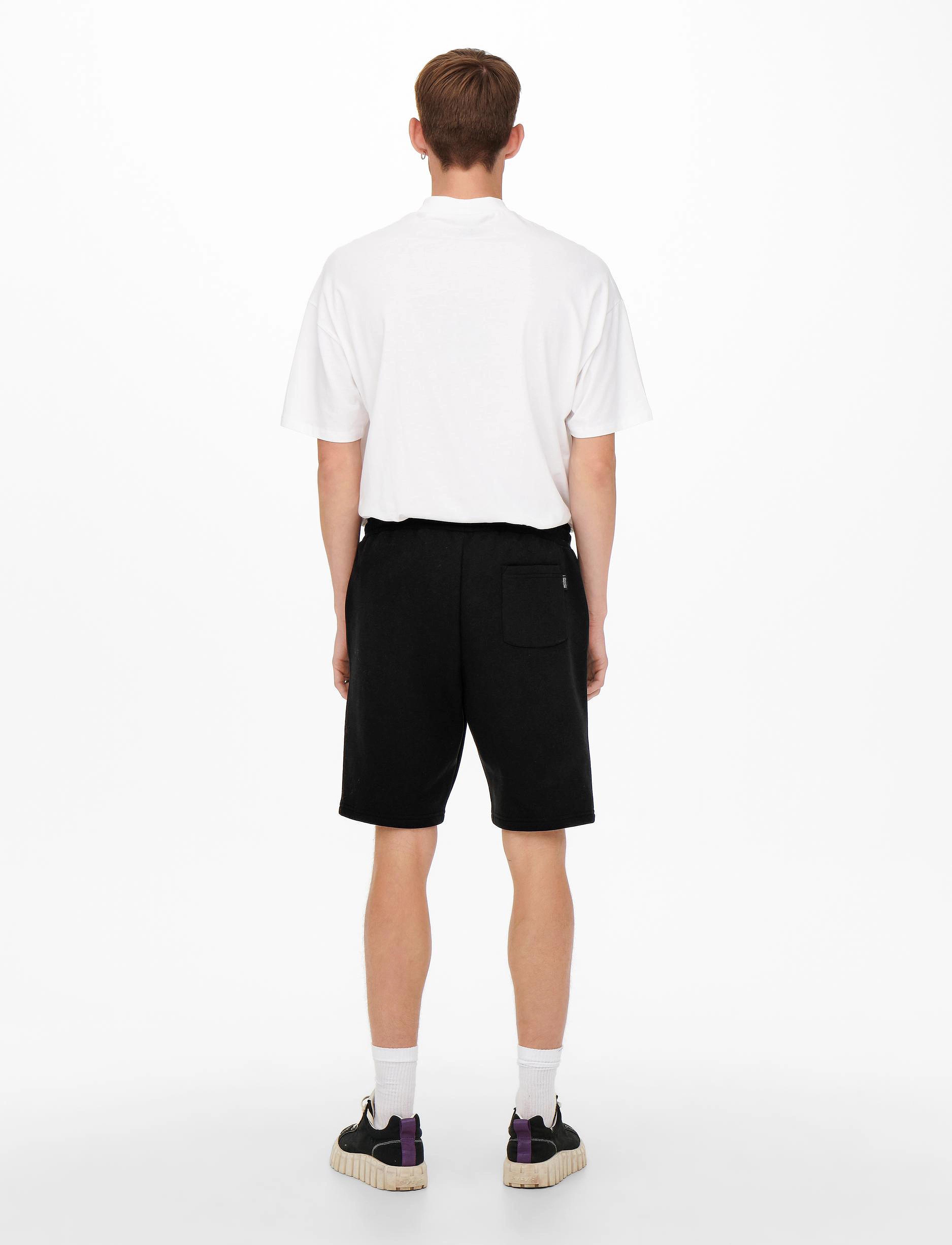 ONLY & SONS - ONSCERES SWEAT SHORTS NOOS - black - 3