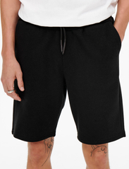 ONLY & SONS - ONSCERES SWEAT SHORTS - alhaisimmat hinnat - black - 5